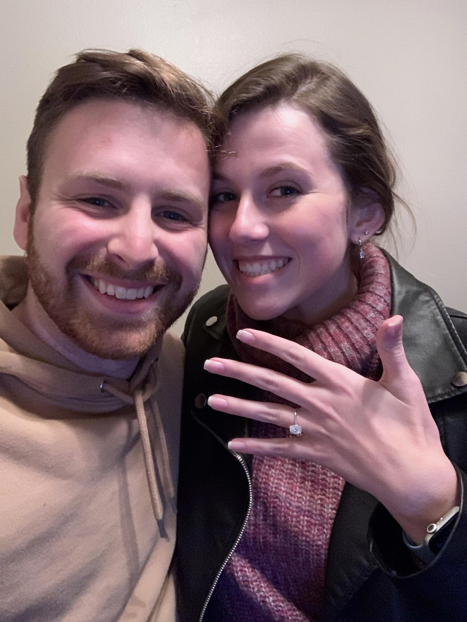 February 11, 2022: Johnathan proposed!