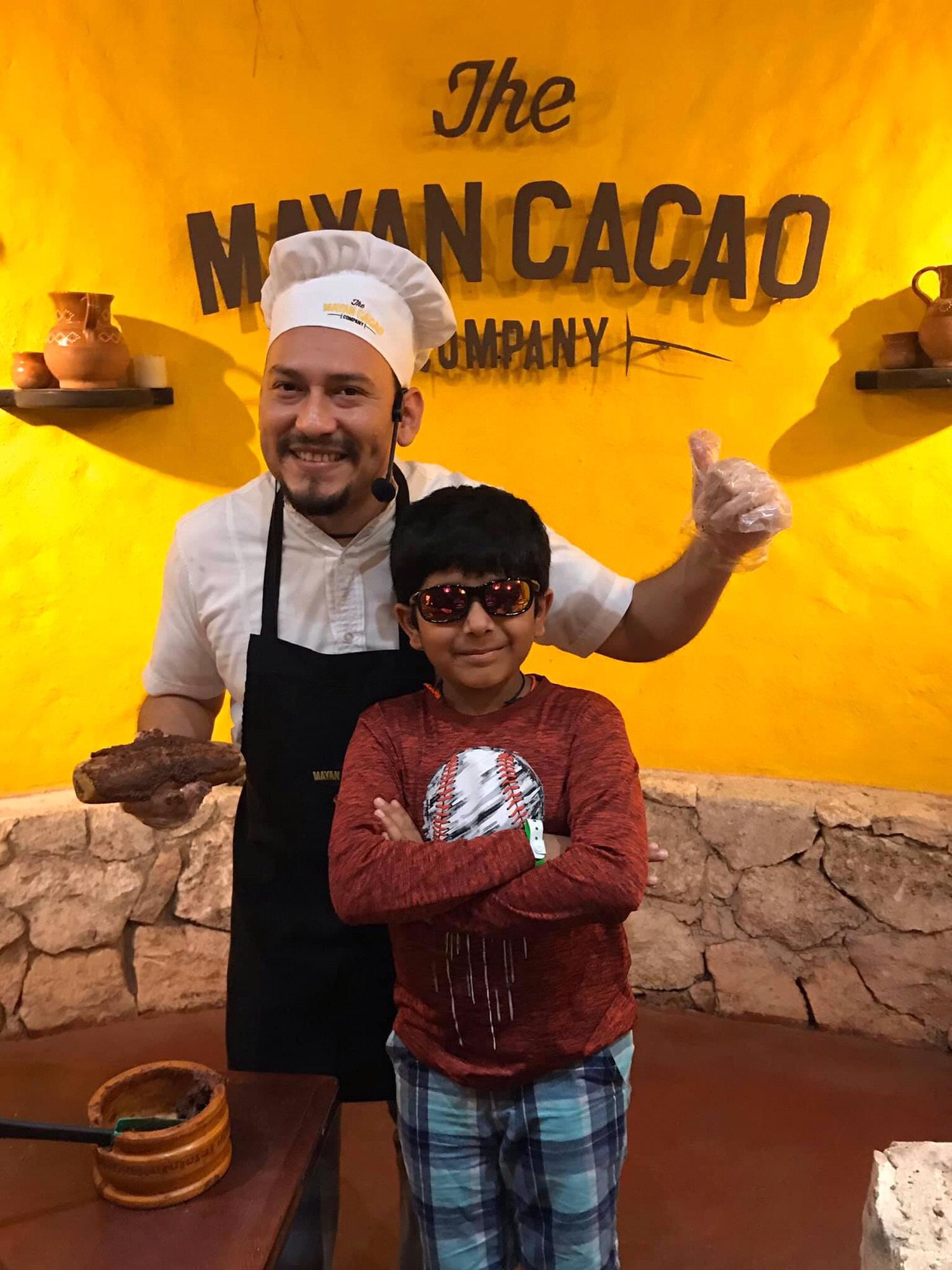 at chocolate factory