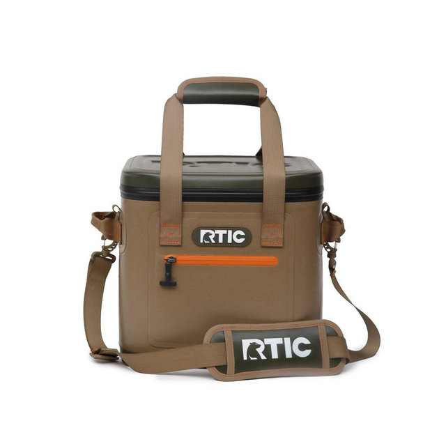 RTIC Outdoors 12 Cans Soft Sided Cooler - Tan