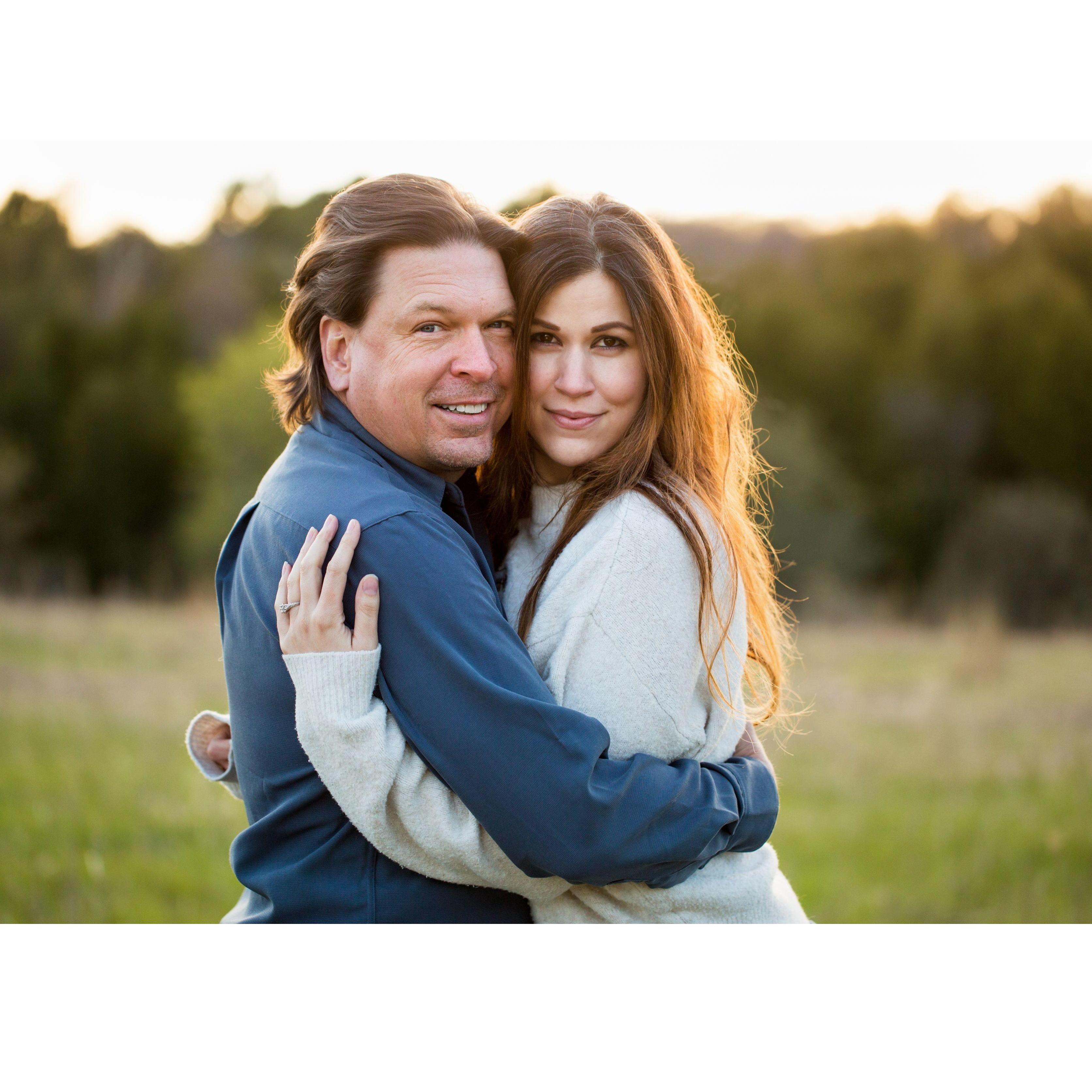 Engagement photo session