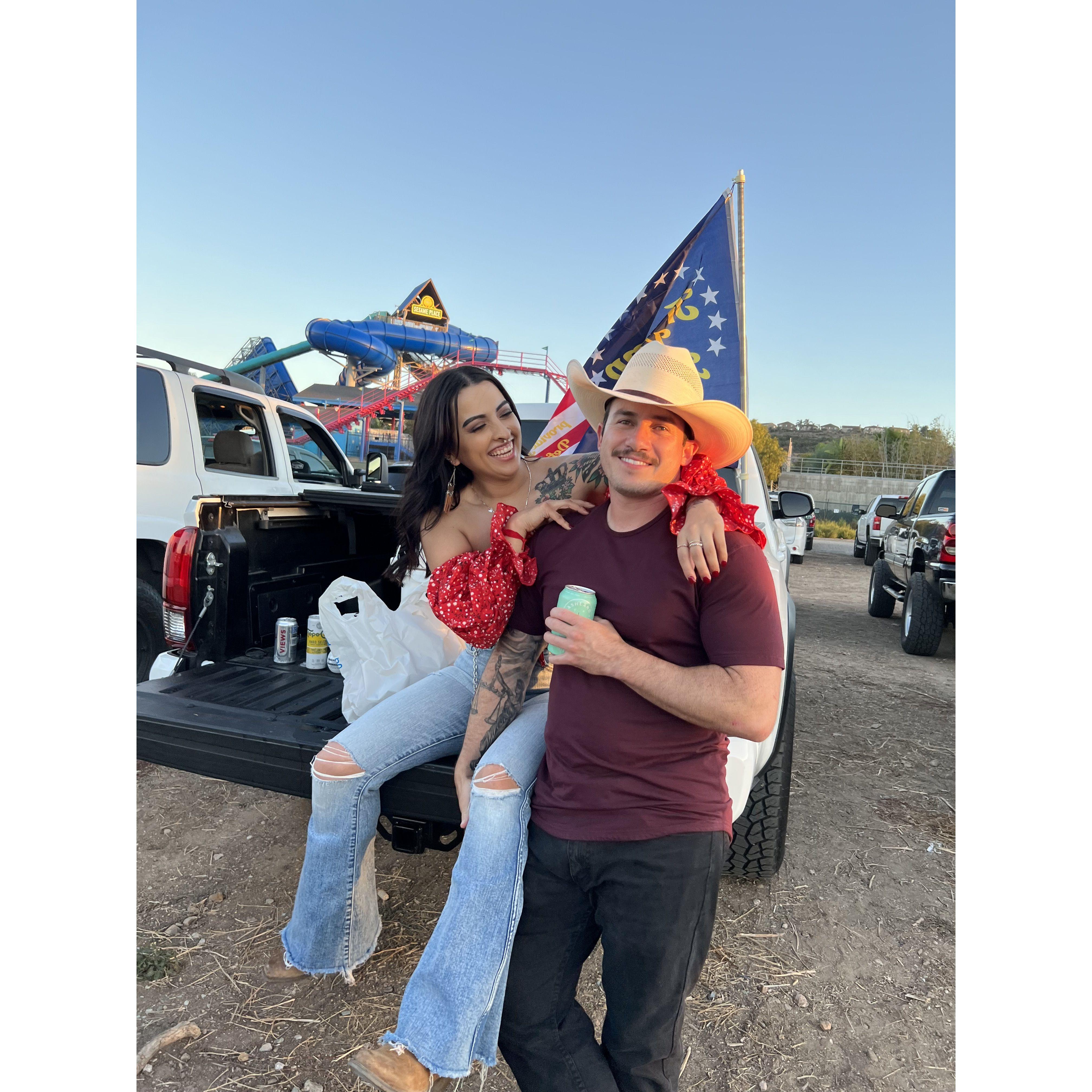 Our first country concert