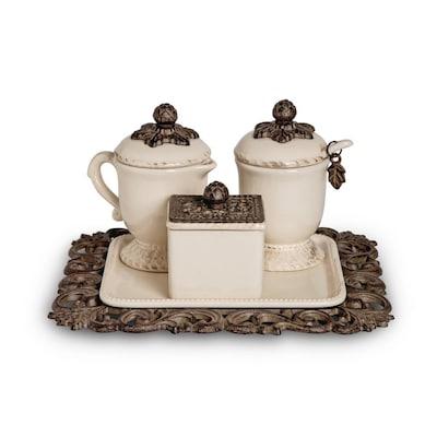The GG Collection 4-Piece Coffee and Tea Set