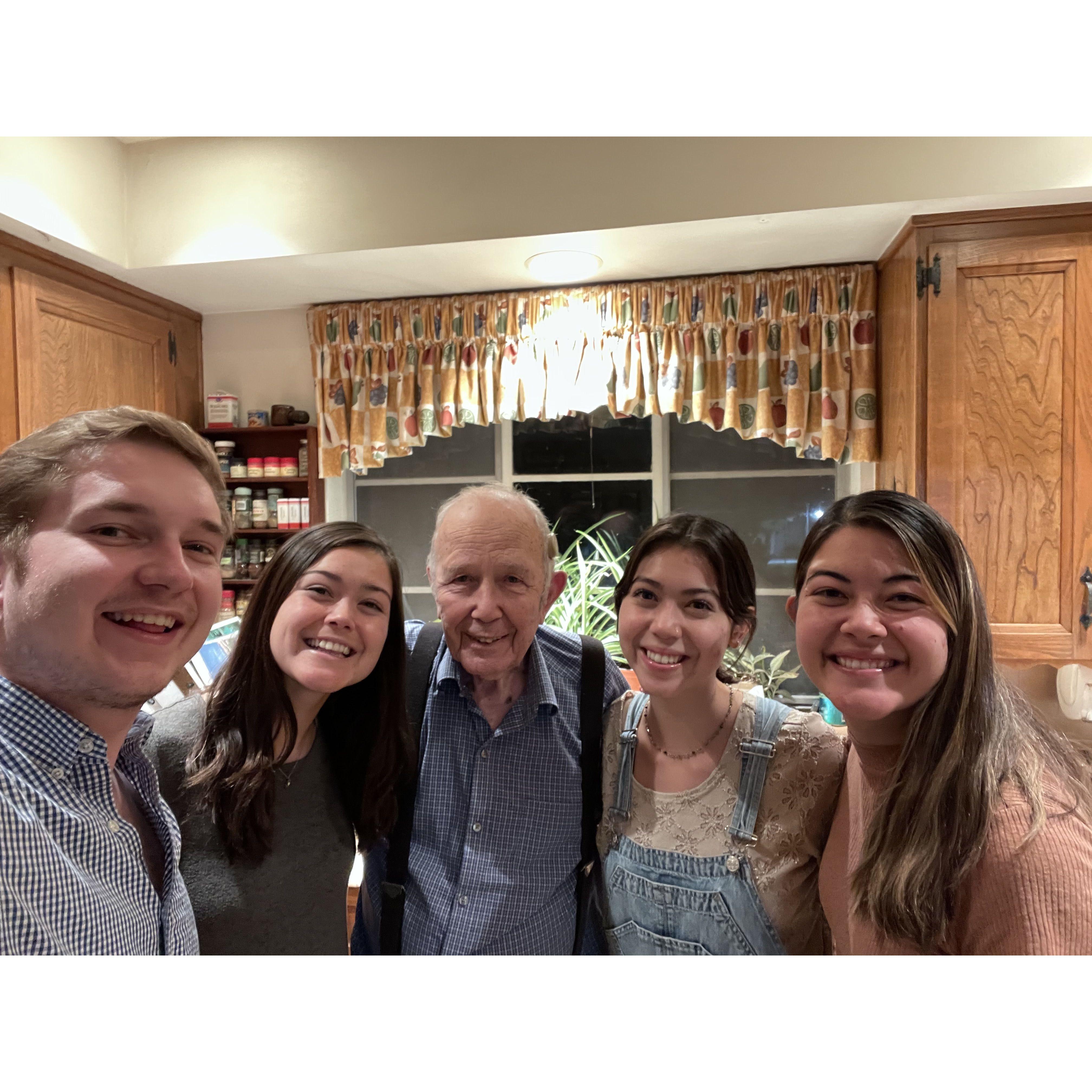 One of the many Thanksgivings we got to spend at Grandpa's house in Anaheim