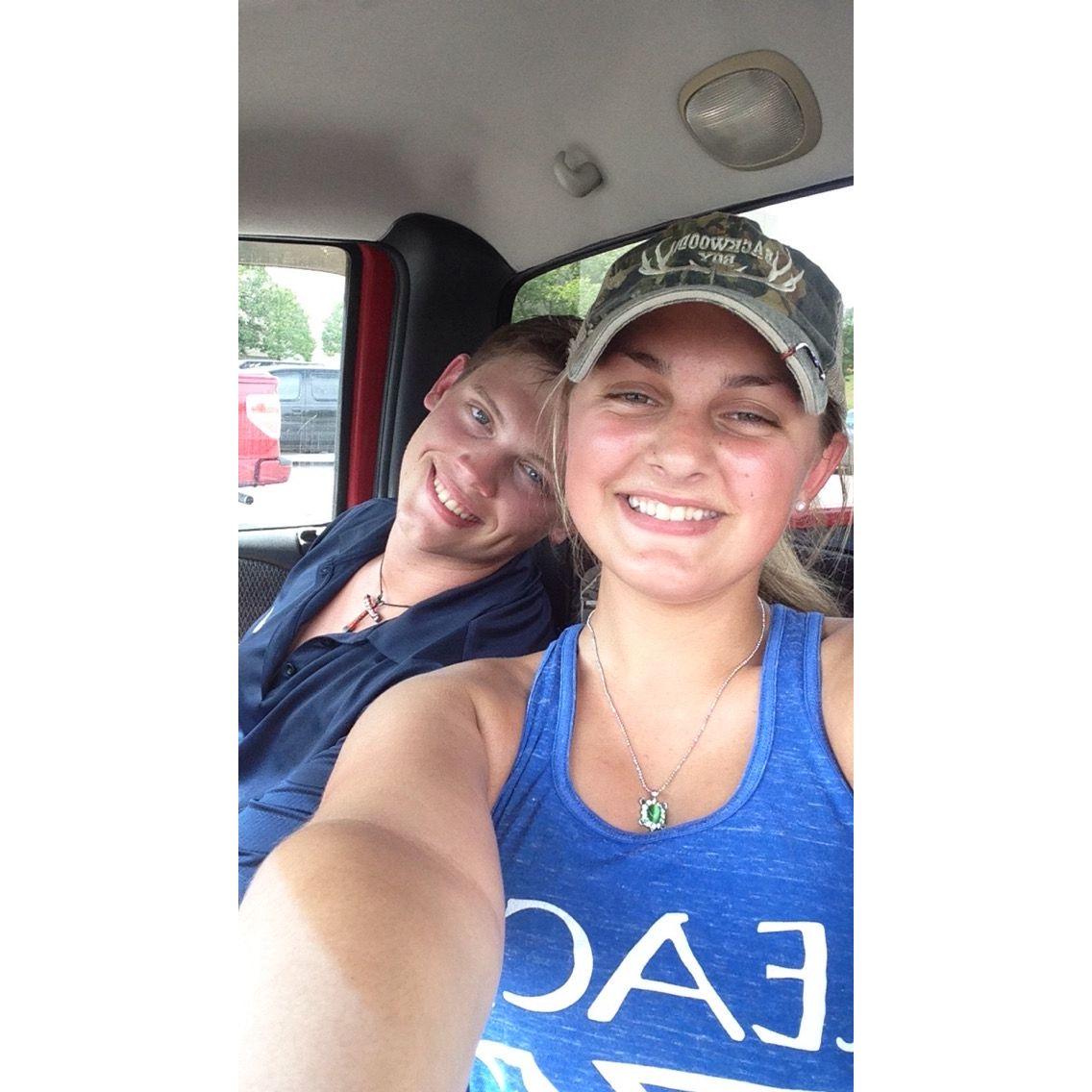 Our first picture together