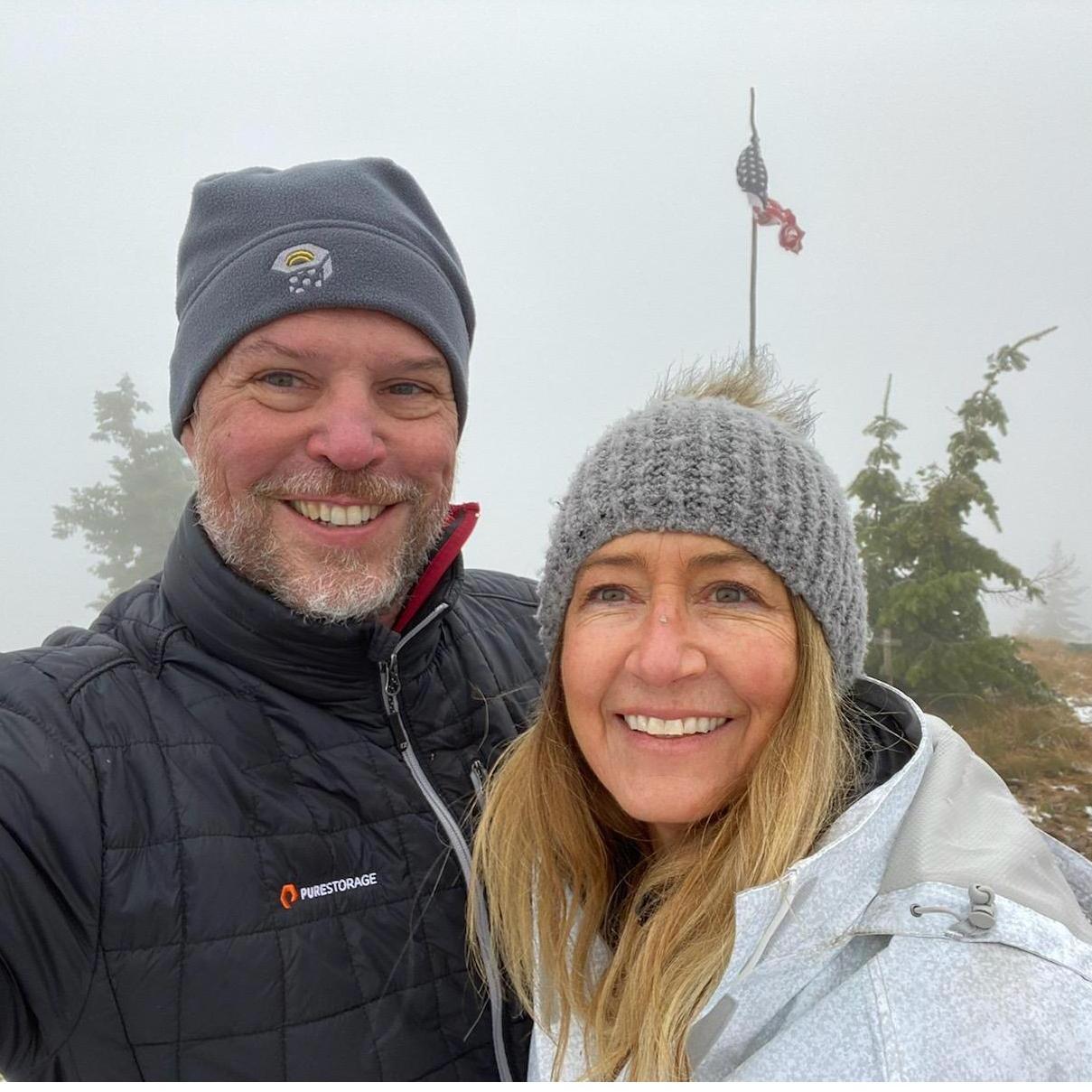 On a Rzr ride over Cemetery Ridge outside Wallace ID, 2020