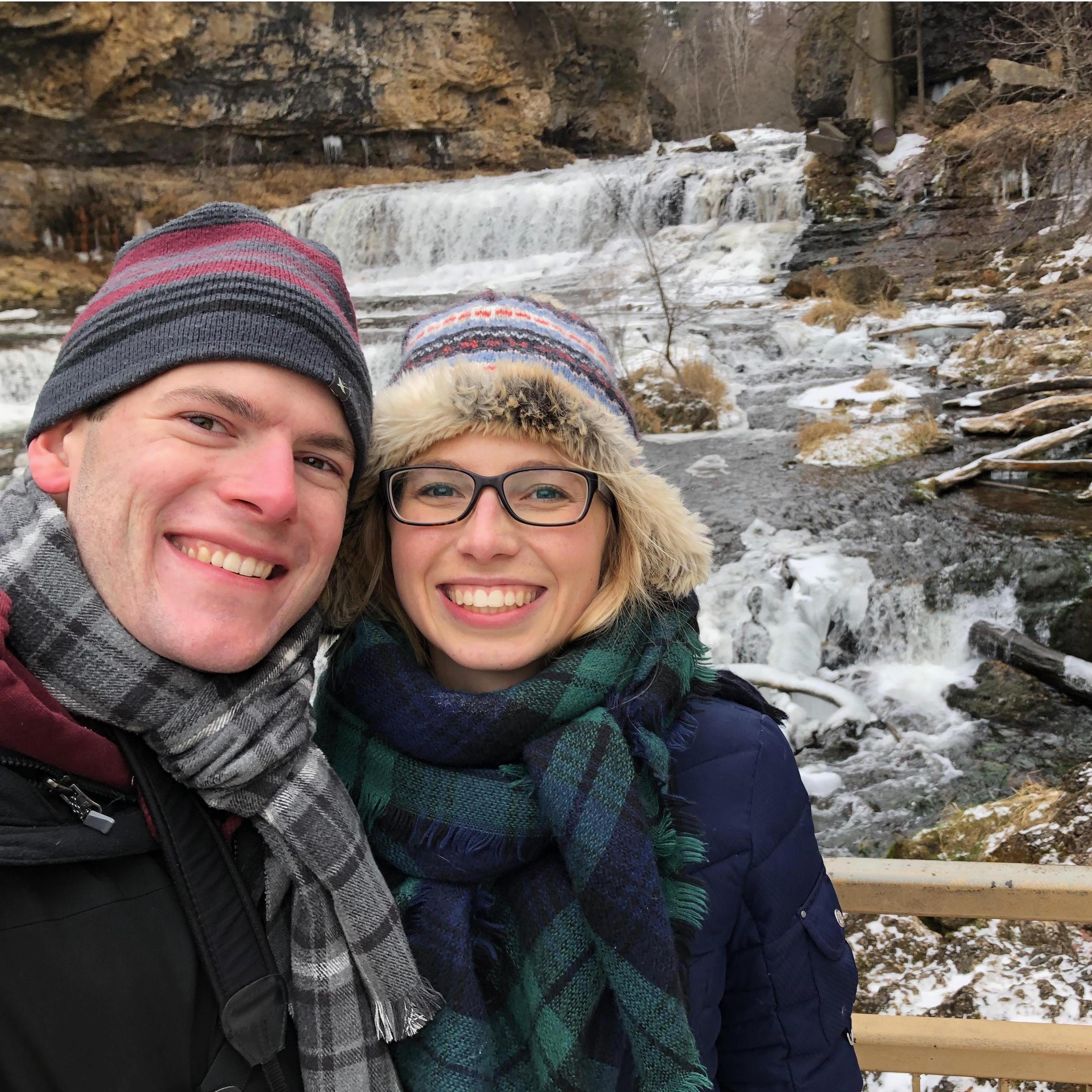 At Willow River State Park in Hudson, Wisconsin