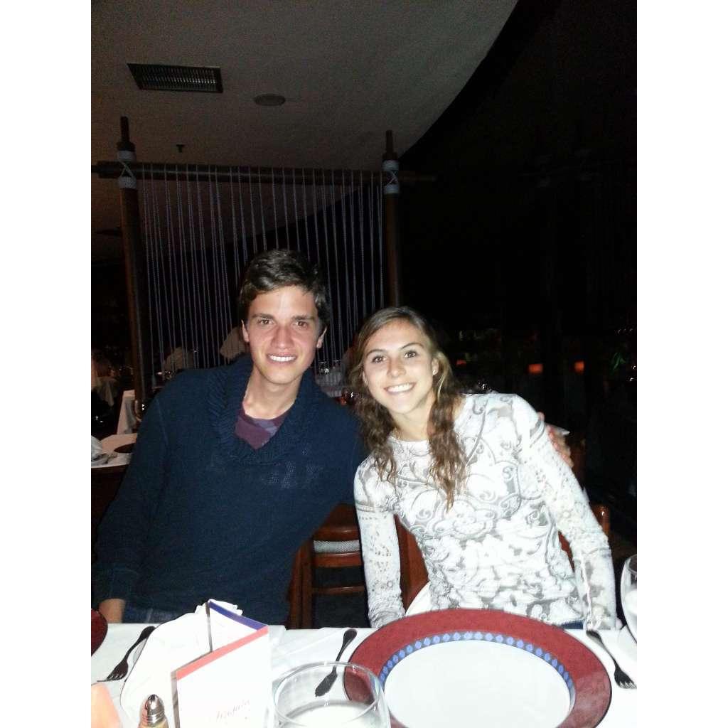 One of our first pictures together.