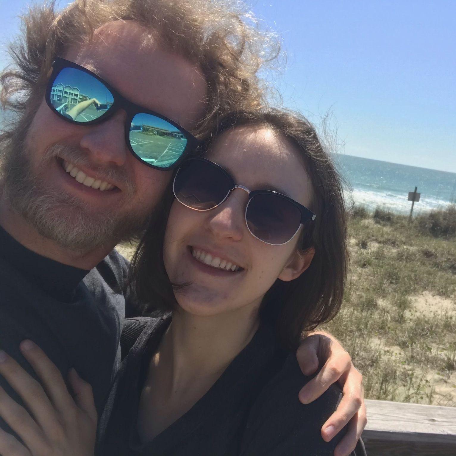 What followed was a wonderful romance in North Carolina, where we took trips to the Outer Banks...