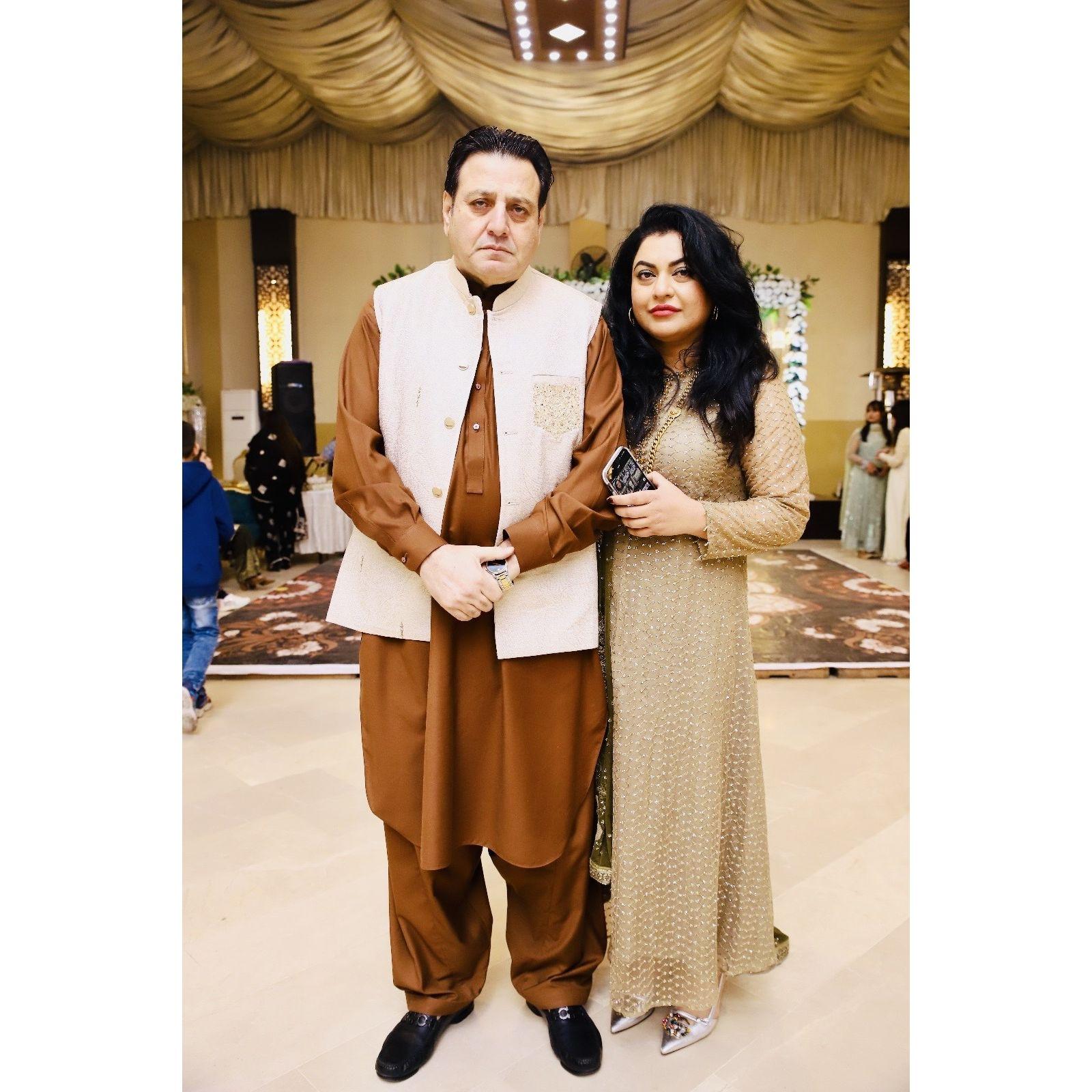 From the moment you were born, we dreamed of your happiness. Now, seeing you with the one you love, that dream has come true..............        Mohib's Parents