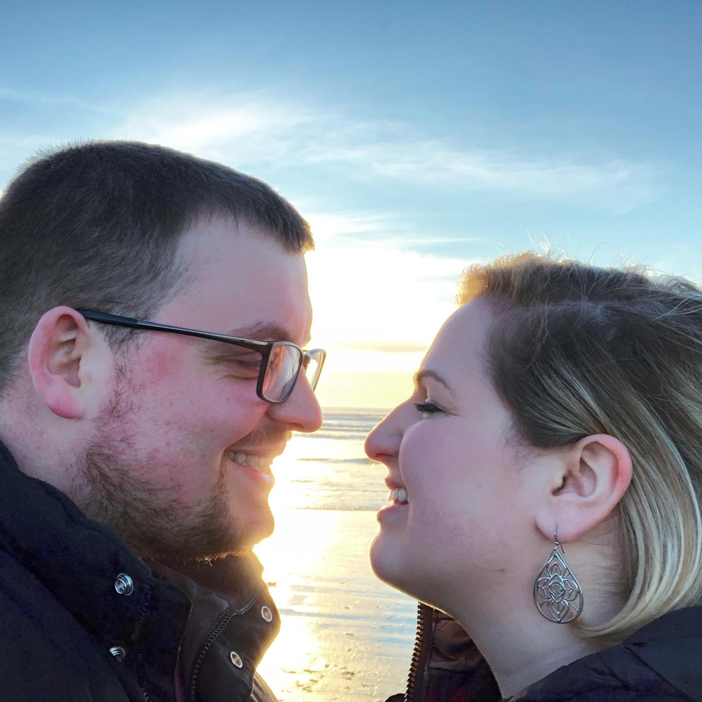 We first said "I love you" during this beach trip to Ocean Shores. It was perfect beach bliss.
