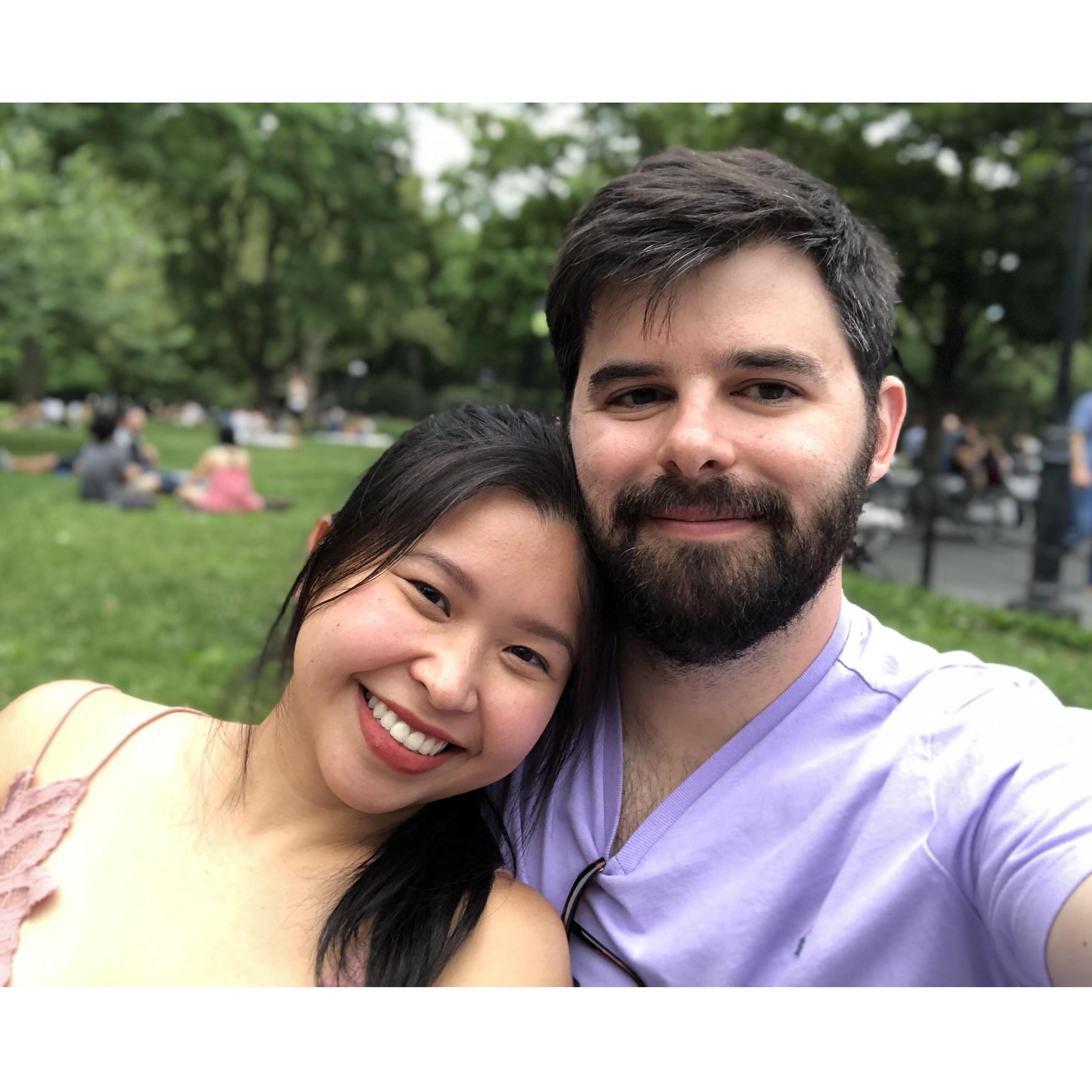 Washington Square Park is Kat's favorite park in NY