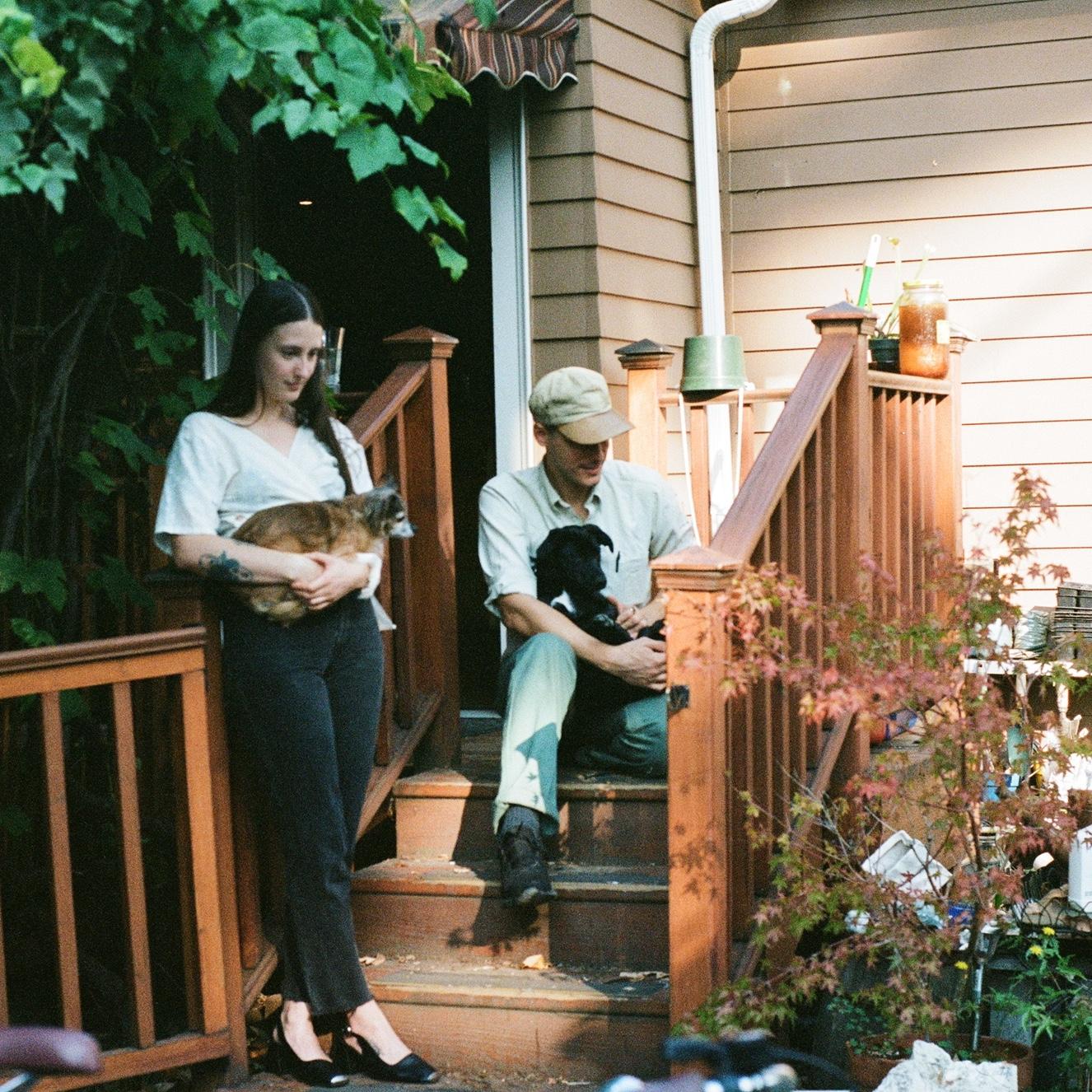 Many years ago in our backyard
