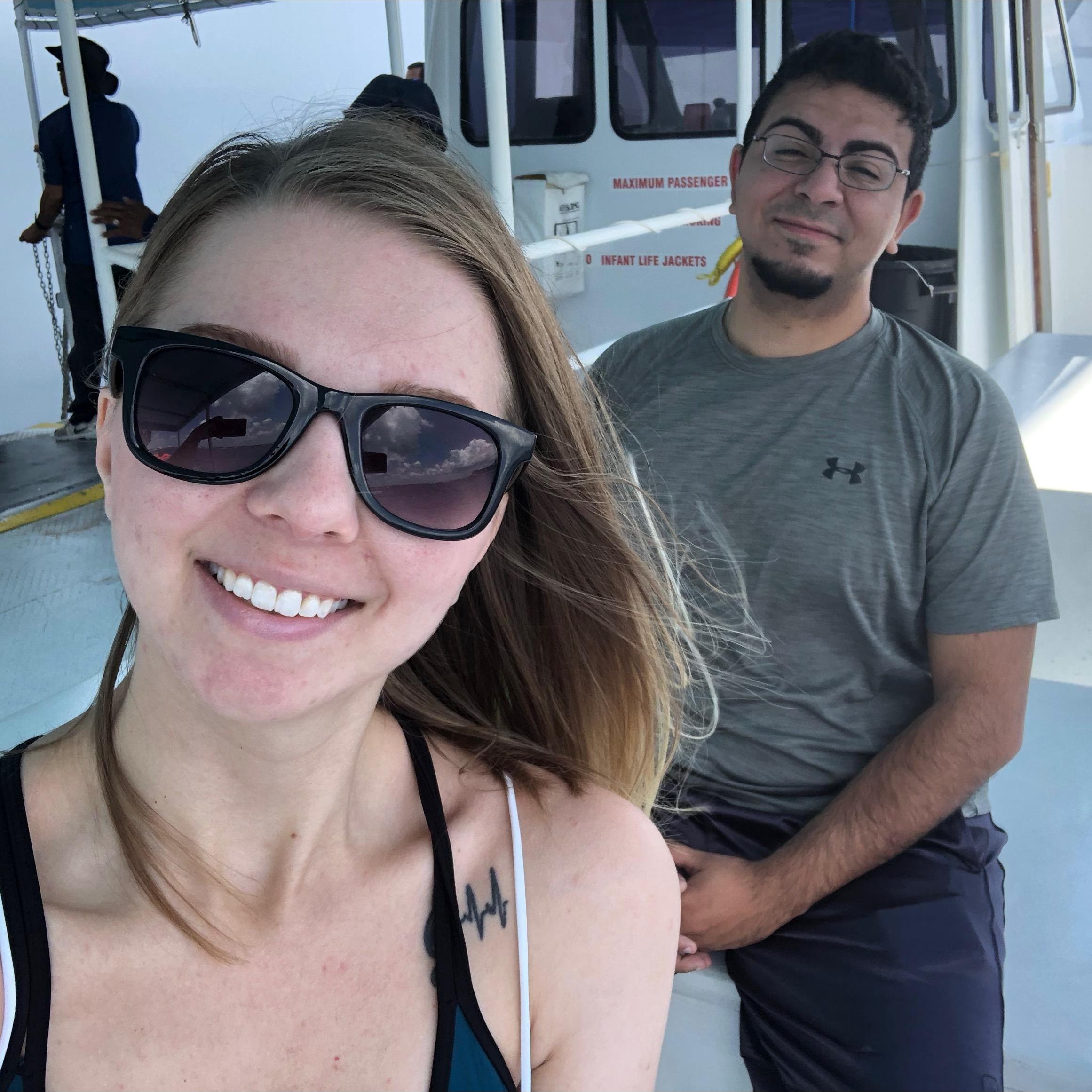 On our way to the Caymen Islands