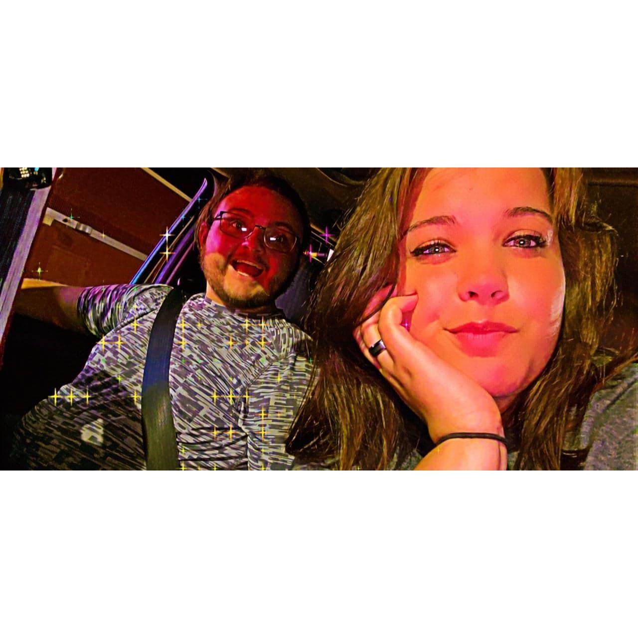 Late night drives are the best with my Forever
