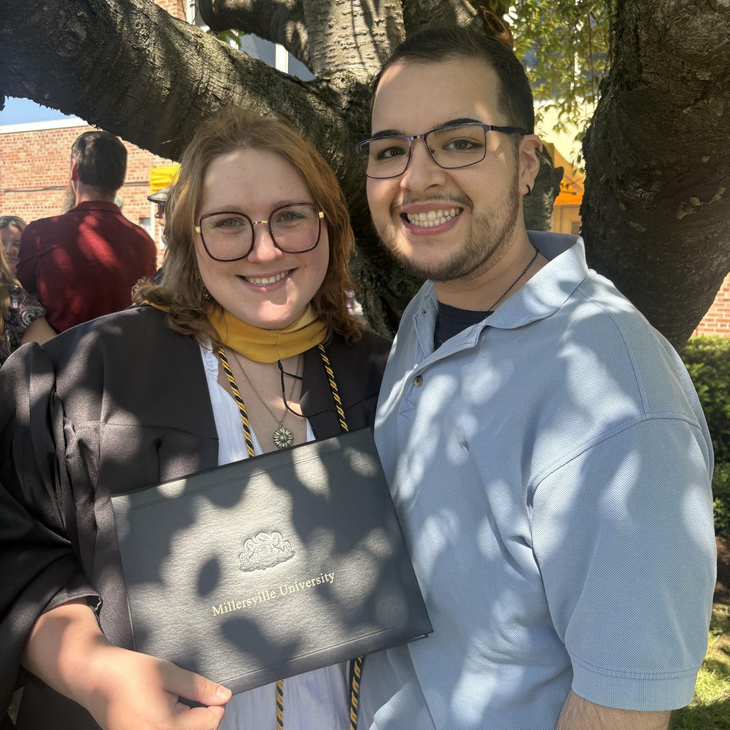Jillian's MSW graduation