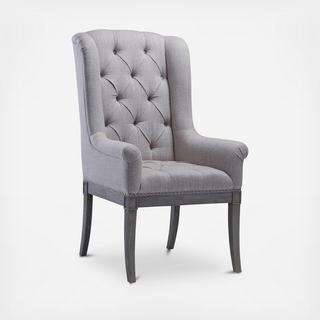 Addington Linen Arm Chair