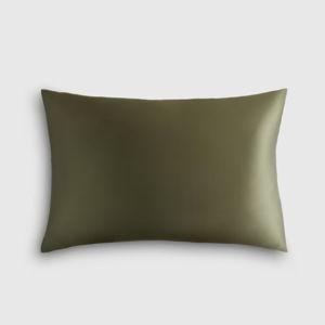 100% Mulberry Silk Pillowcase - Dusty Olive, Standard