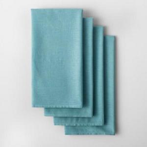 Aqua Solid Flour Sack Dishtowel 4pk - Made By Design™