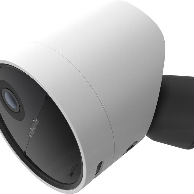SimpliSafe - Outdoor Wireless 1080p Full HD Security Camera - White