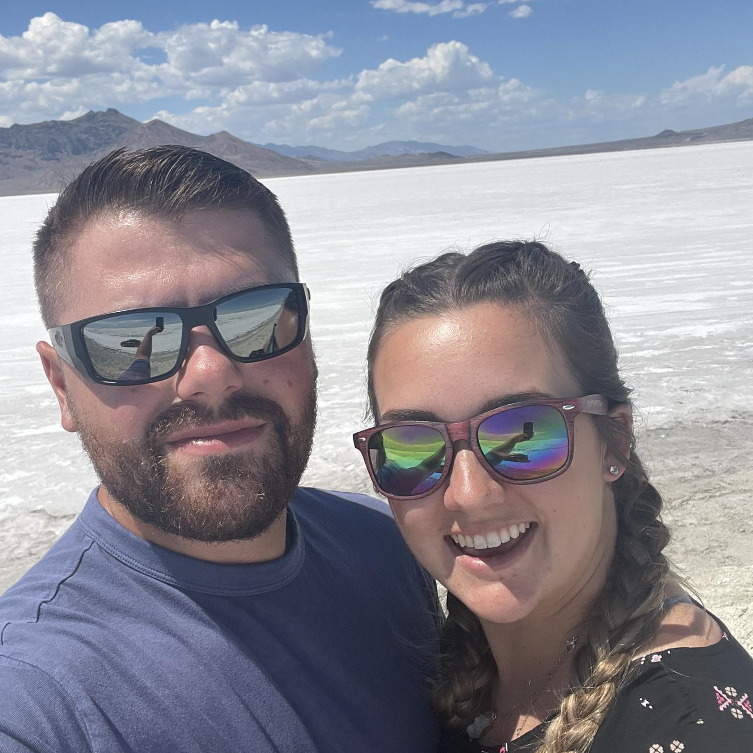 Our first trip to the salt flats, 2021.