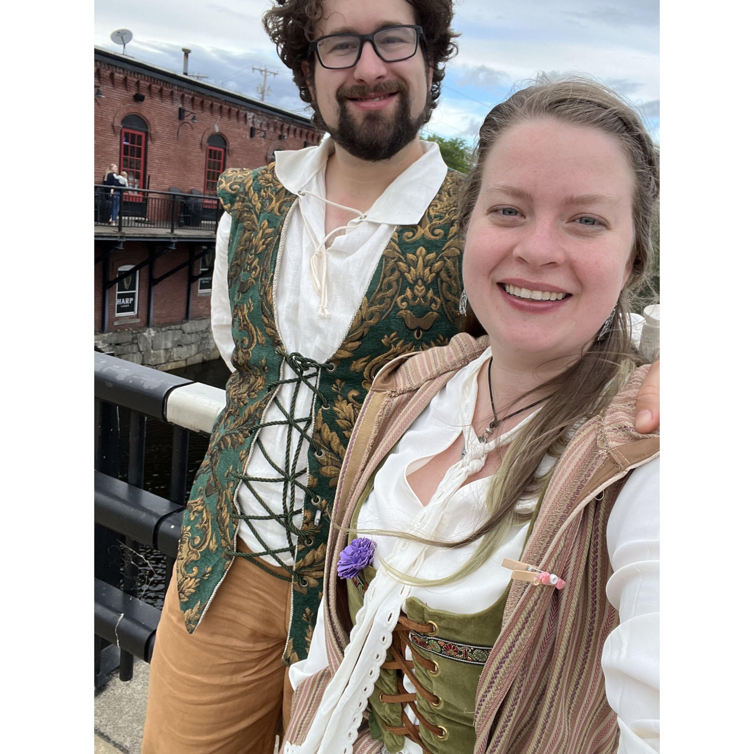 What we wore to the NH Renaissance Fair this spring!