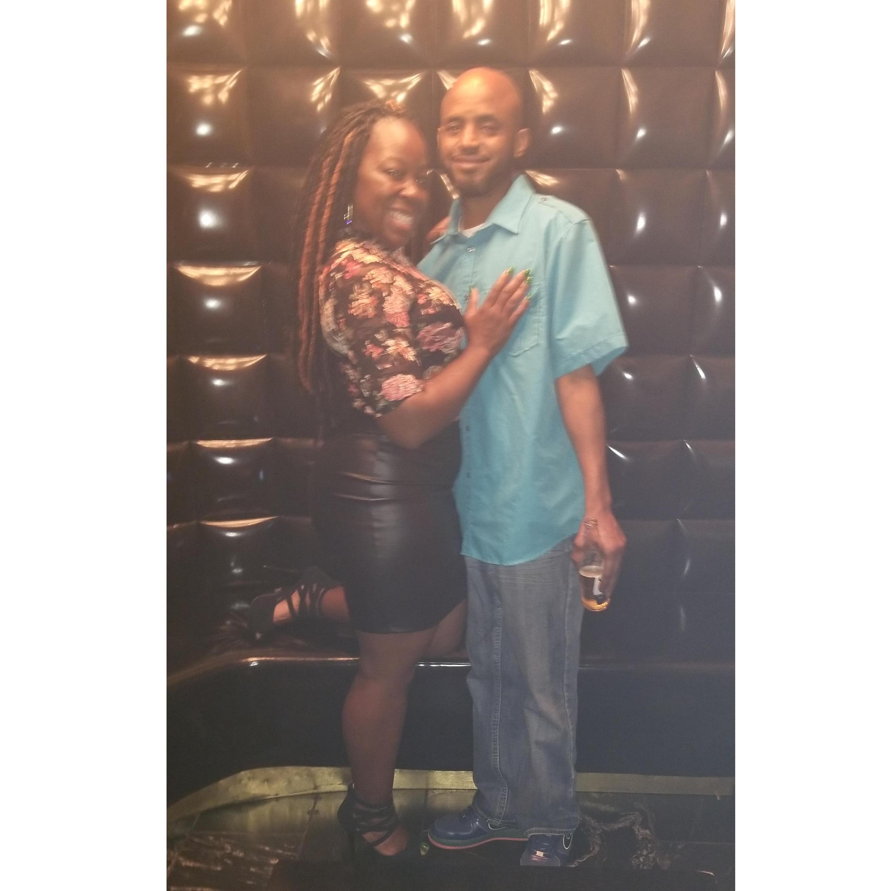 The night he proposed!