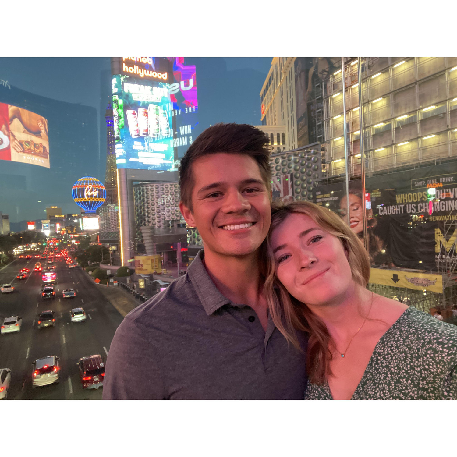 Right before we went to one of our favorite restaurants in Las Vegas, the Taco Bell Cantina!