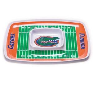 Sports Football Chip and Dip Melamine Platter