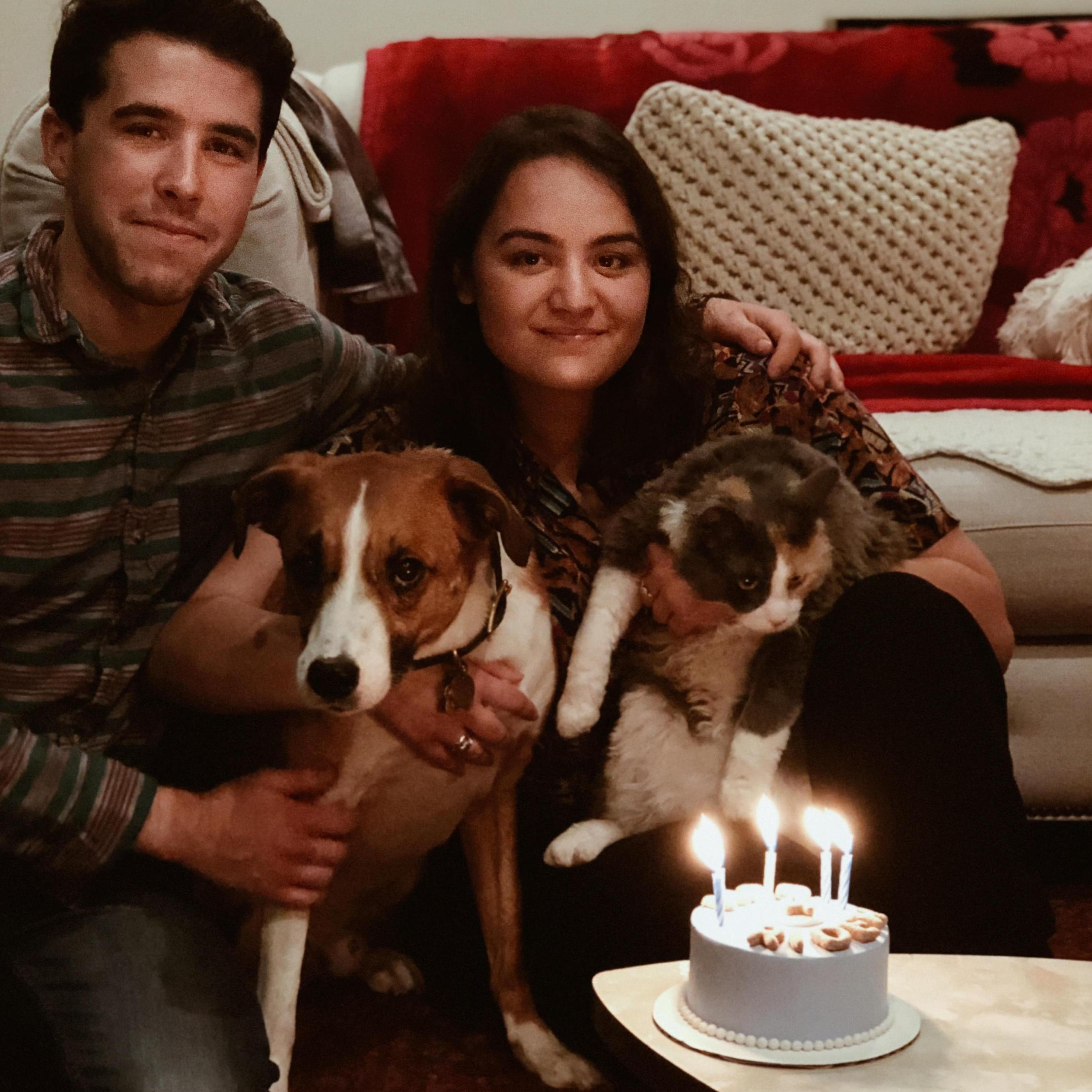 Rider's 4th birthday party, 2018.