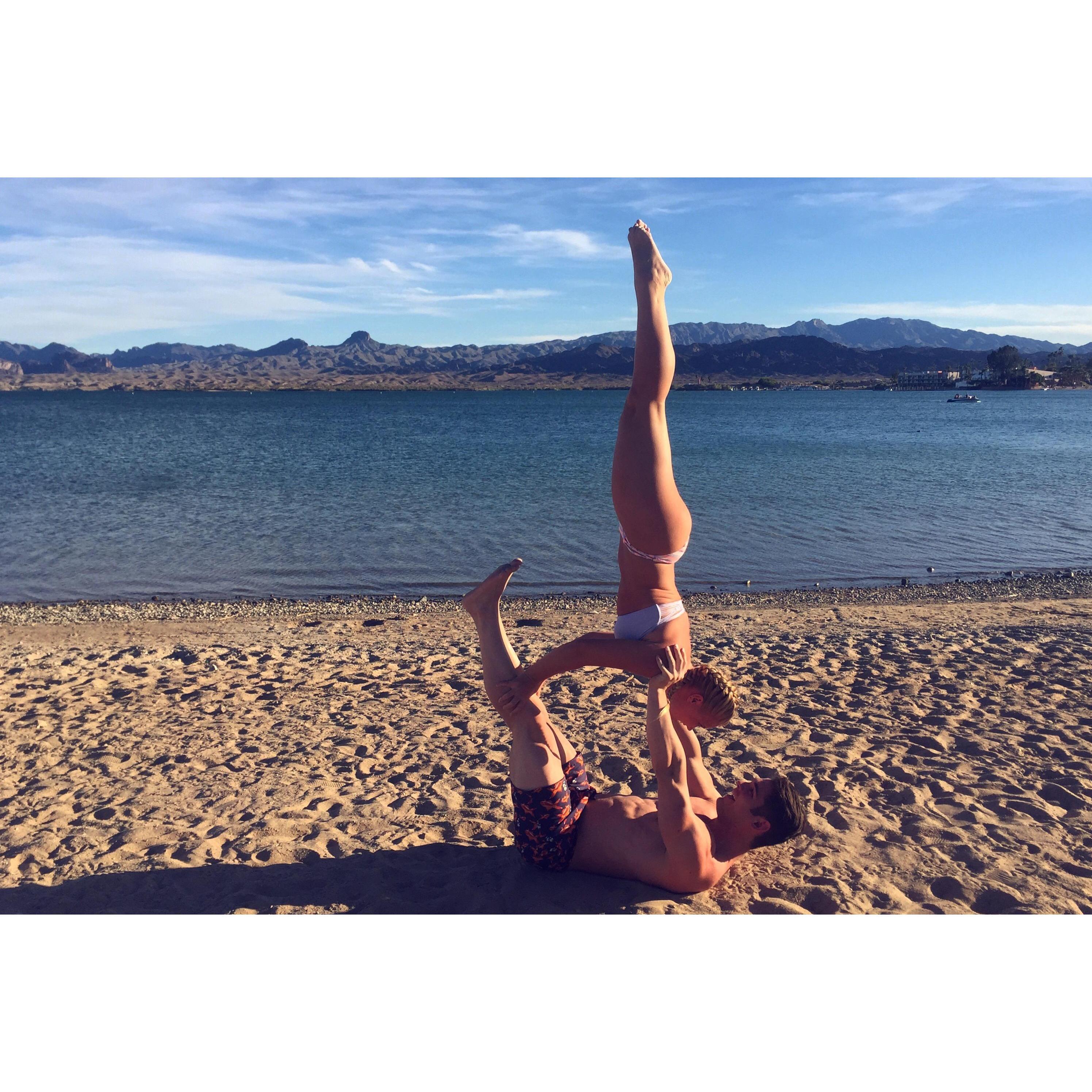 First vacation together! Lake Havasu, March 2016
