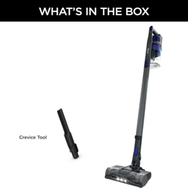 Shark Pet Cordless Stick Vacuum with XL Dust Cup, LED Headlights, Removable Handheld Vac, Crevice Tool, Portable Vacuum for Household Pet Hair, Carpet and Hard Floors, 40min Runtime, Grey, IX141