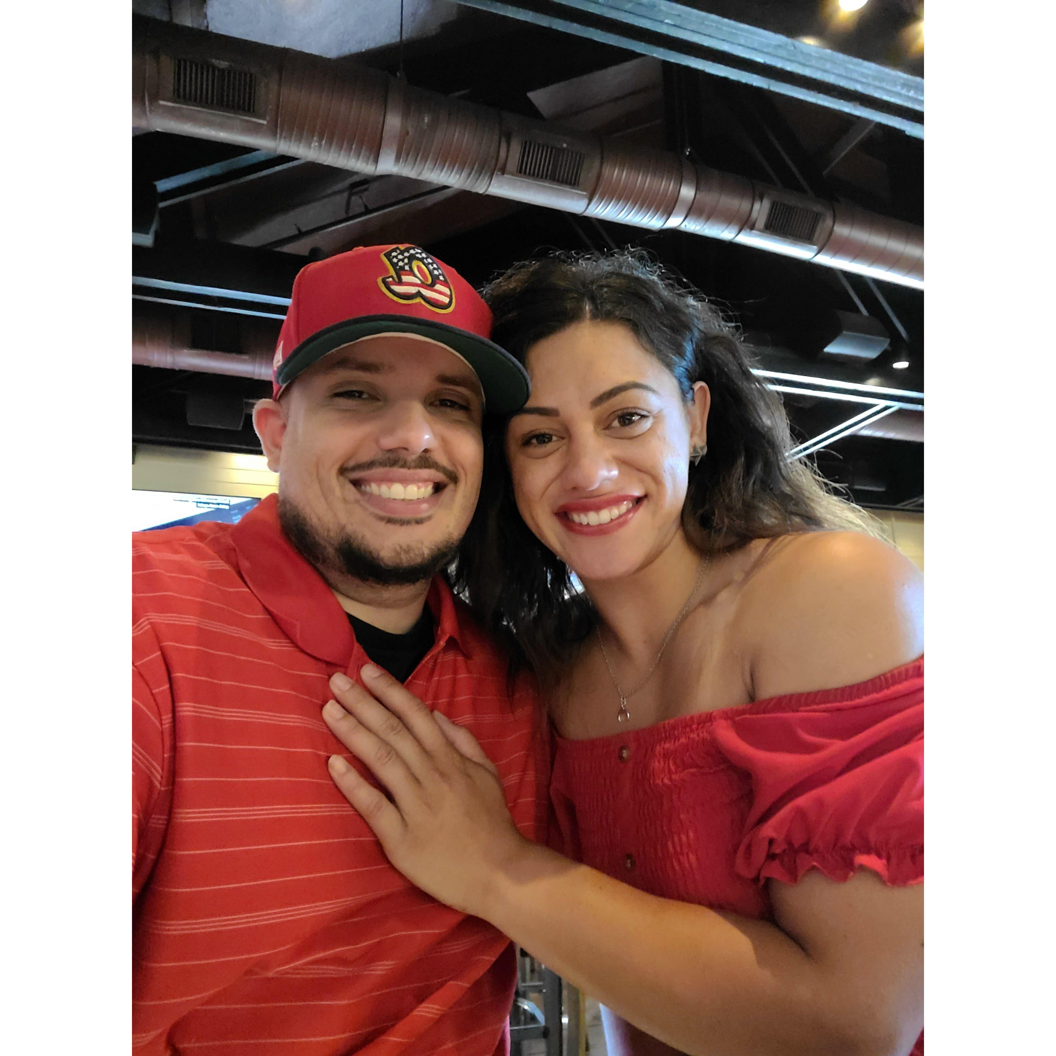 We make it a point to match even when not at the game