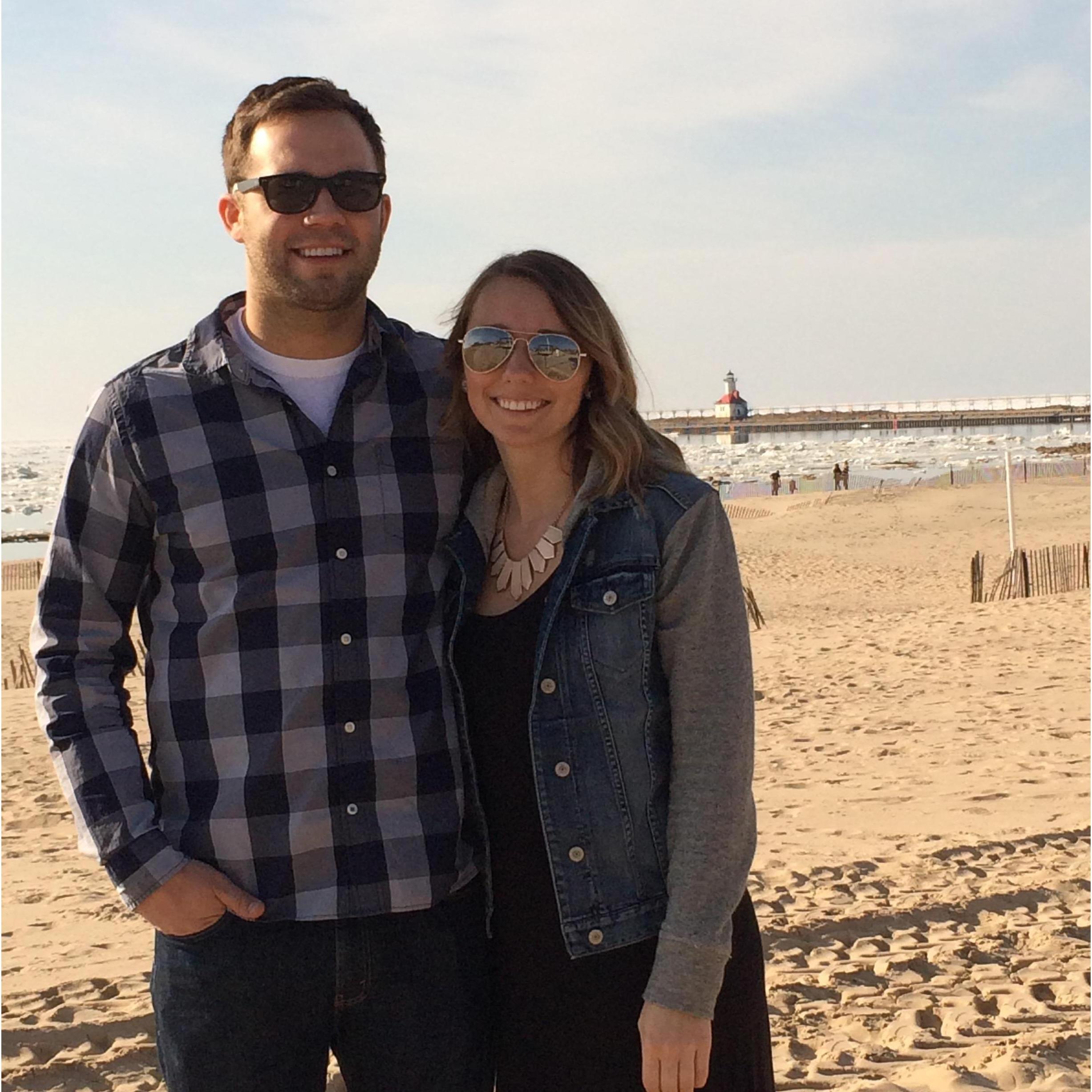 First trip to Michigan 
April 2015