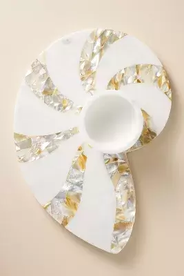 Marina Serving Board with Bowl