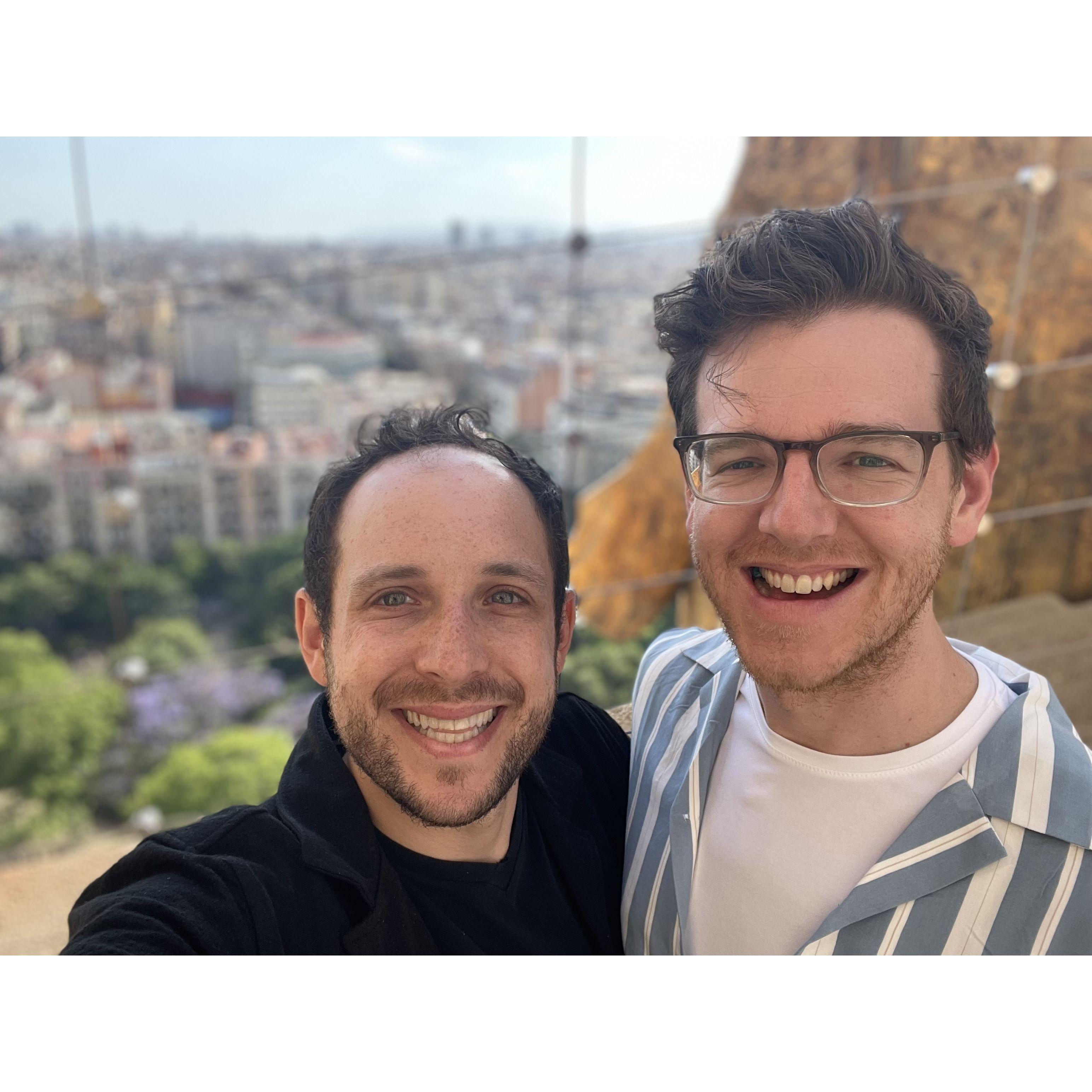 May 2024 - Barcelona, Spain - We stepped into Sagrada Familia and neither one of us burst into flames.