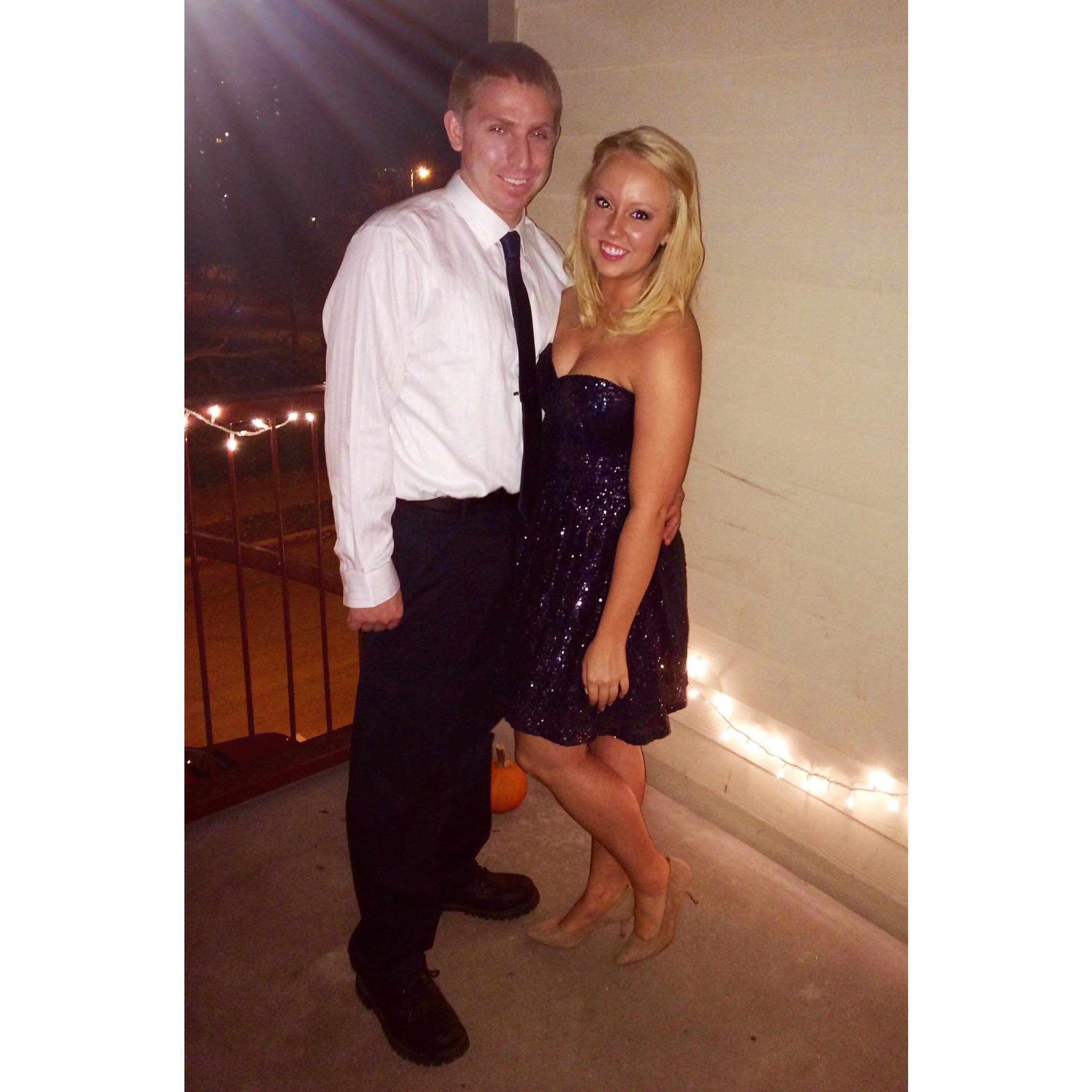 Senior Semi-Formal for Pi Beta Phi. Man, we clean up pretty nice sometimes!