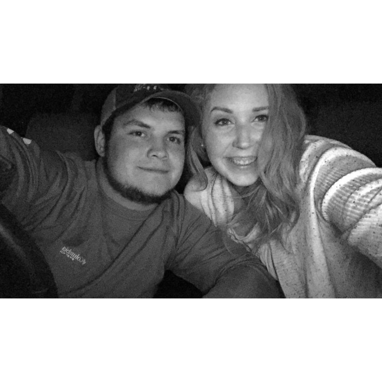Our first date!