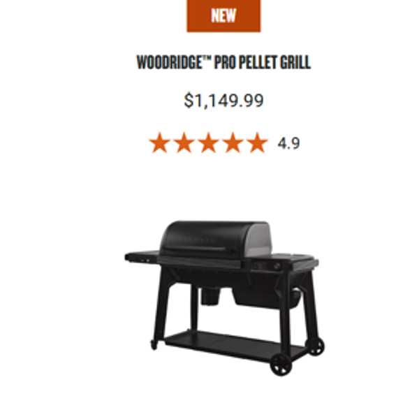 Traeger Wood Ridge Pro Pellet Grill