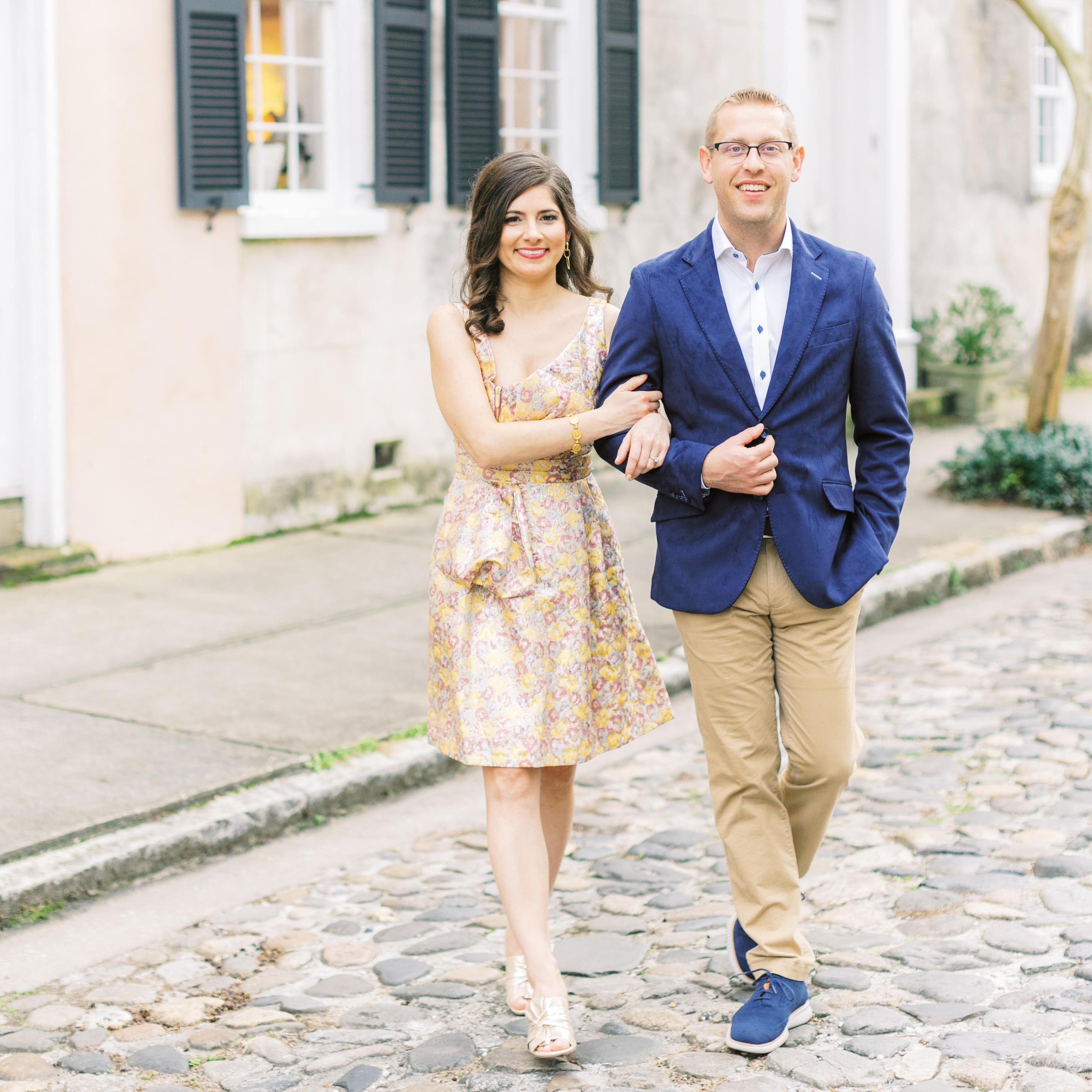 Engagement shoot in Charleston.