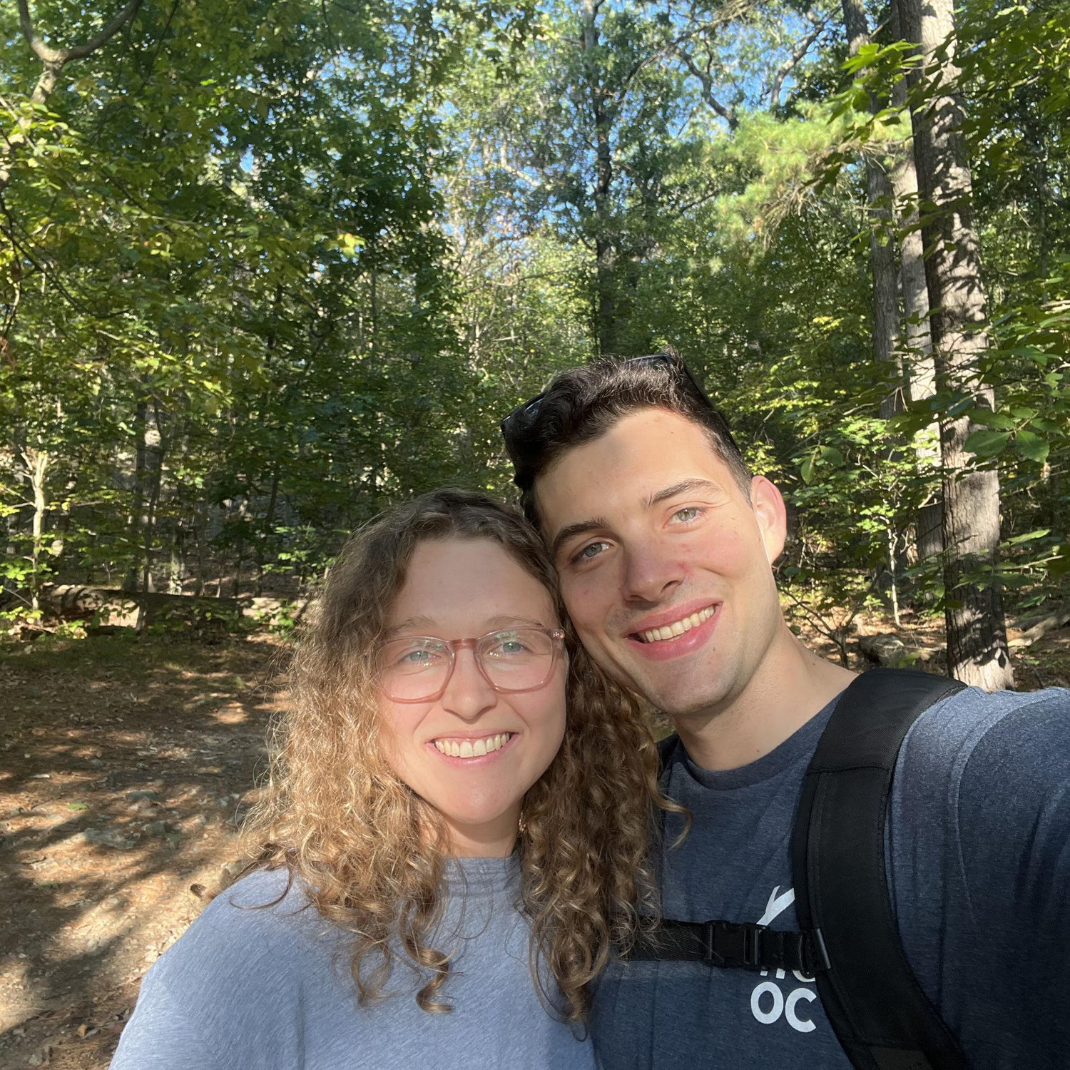 We love the outdoors! First picnic