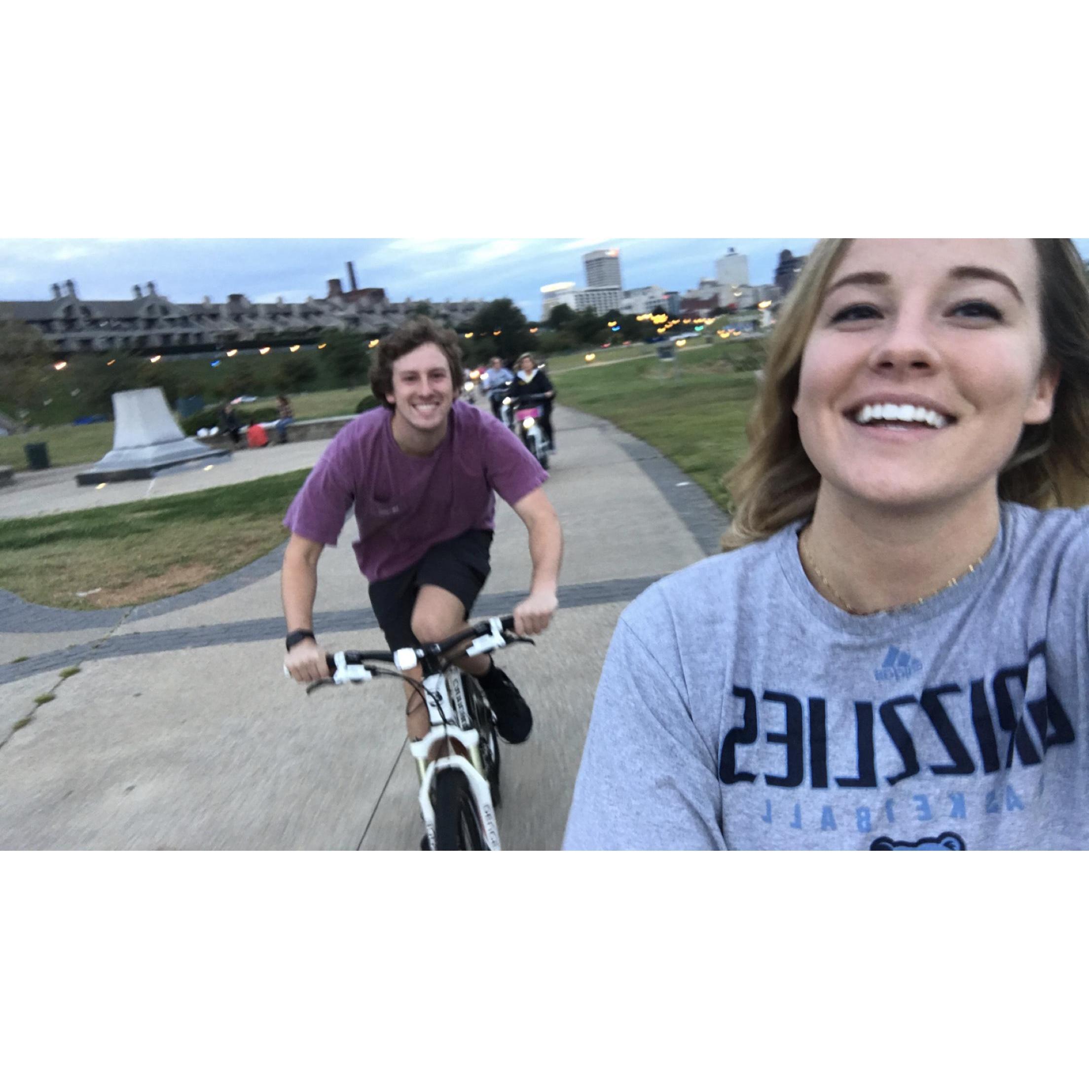 Now time to show Michael my city!