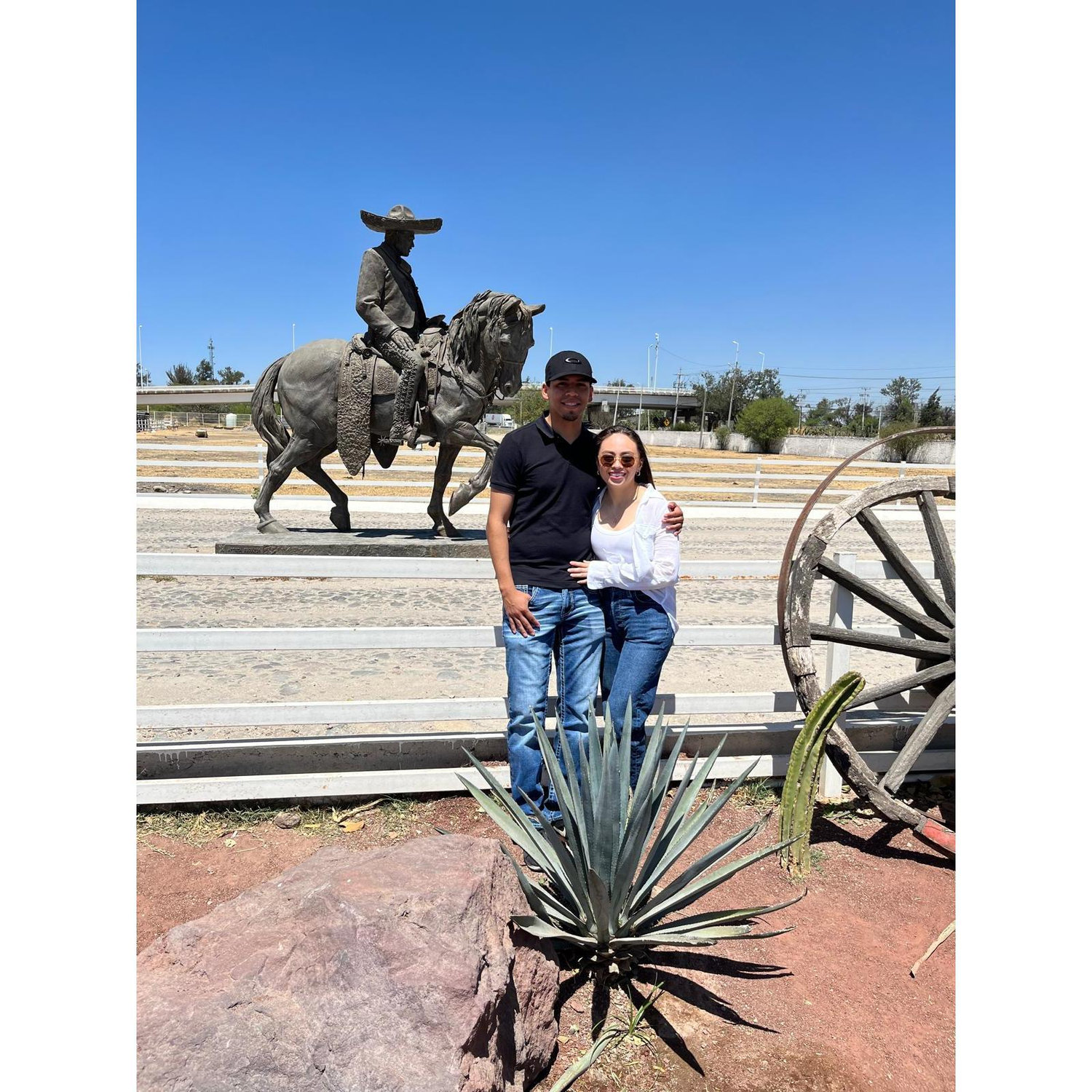 At Rancho los 3 Potrillos in Guadalajara, Jal