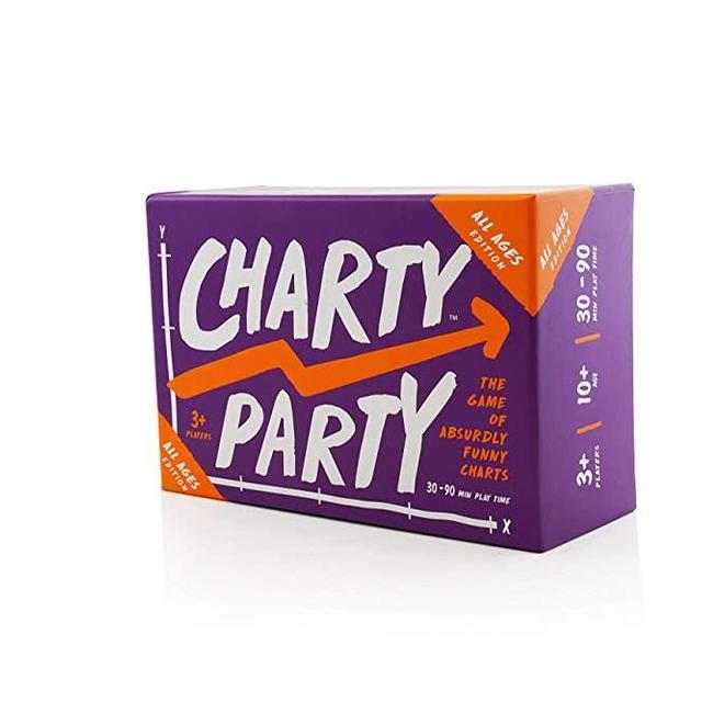Charty Party: All Ages Edition -The Fun for Everyone Card Game of Absurdly Funny Charts, Graphs, and Data Visualization…