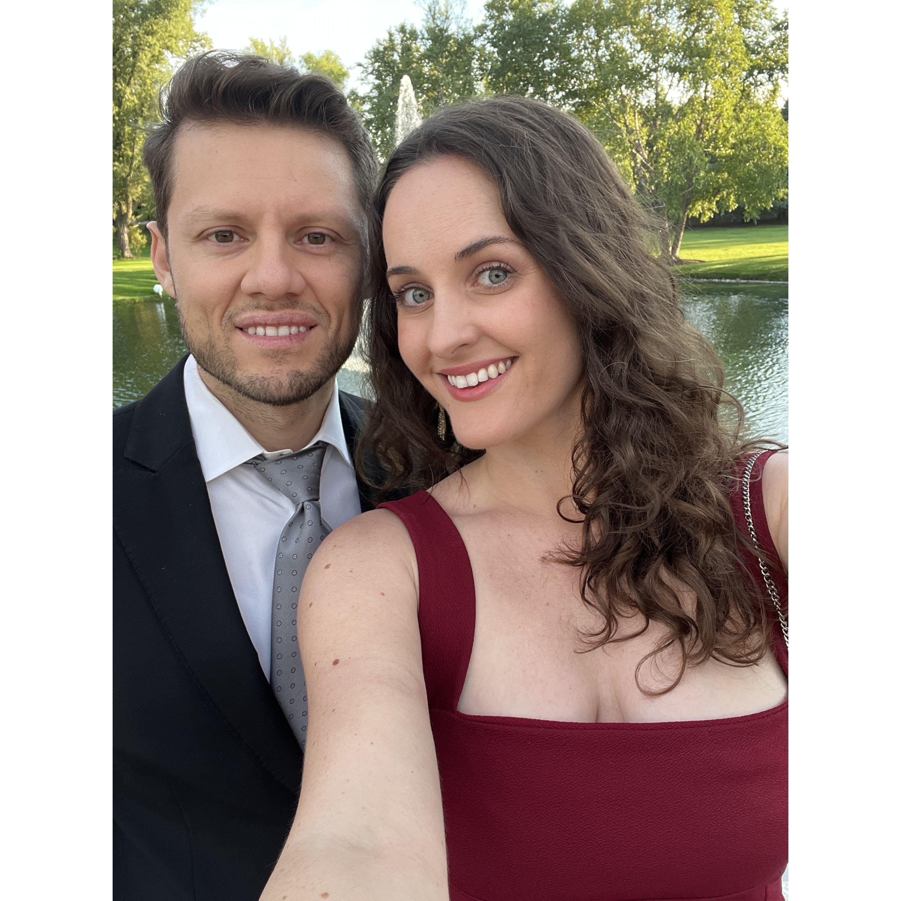 Friend's wedding in Chicago