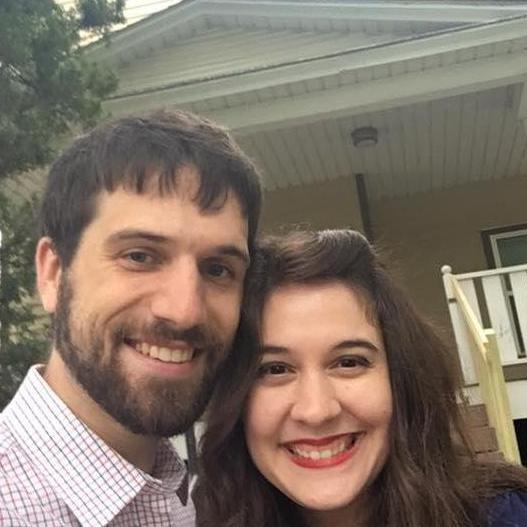 Visiting our first apartment in Fall 2016 after moving for grad school!