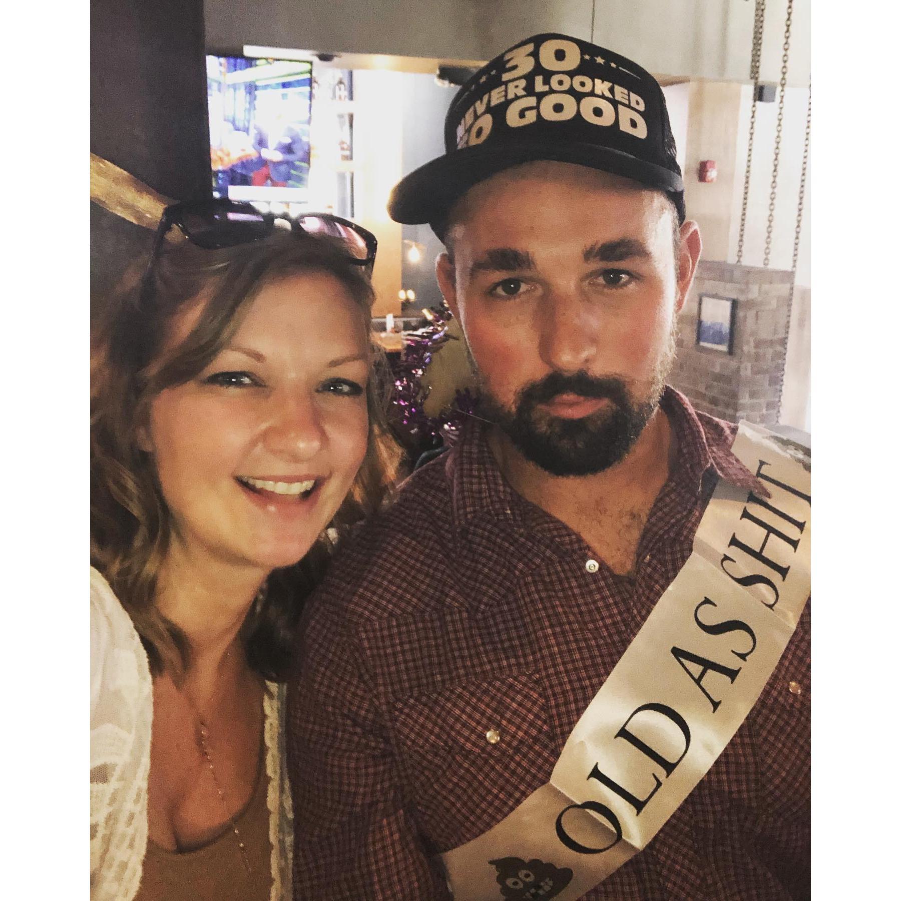 I can marry him now, he's finally dirty 30!! LOL