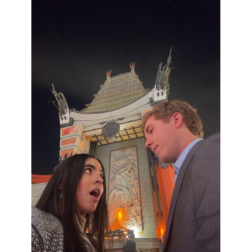 Date night at the Chinese Theater