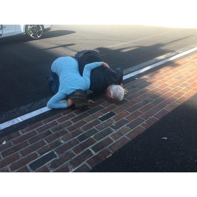 How did we get out onto the track to kiss the bricks after Indy 500? Blame it on covid and we just looked like we knew what we were doing! (Indy 500 2021)