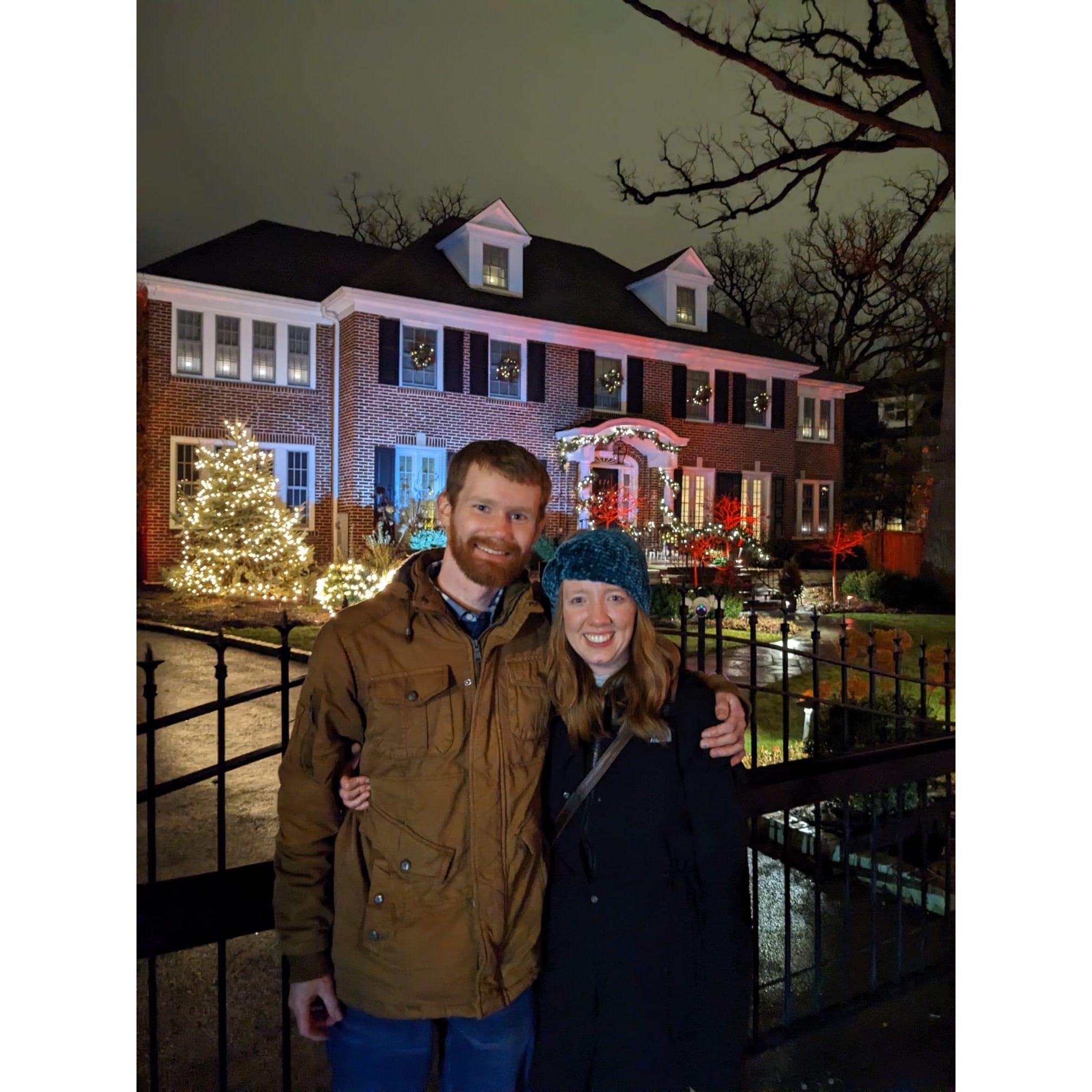 Yes, that's right, it's the Home Alone house!!