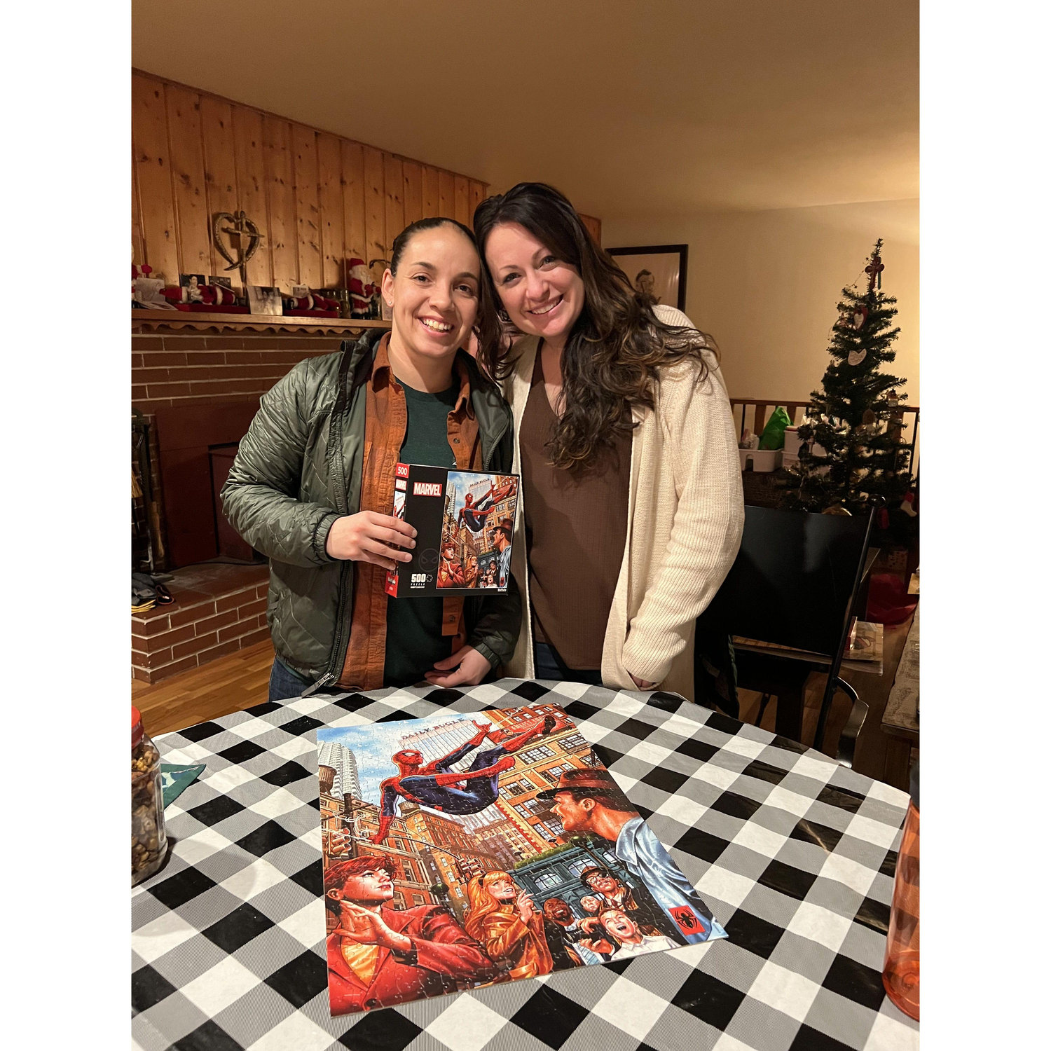 We didn't kill each other finishing this puzzle!
